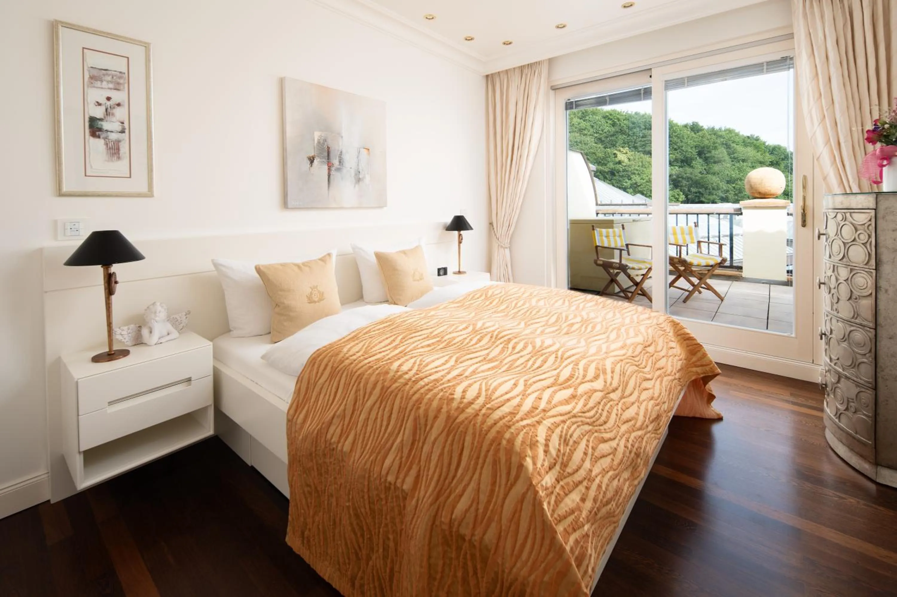 Bedroom, Bed in Hotel Gran BelVeder & Ostsee Therme Resort & Spa