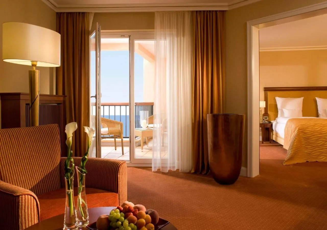 View (from property/room), Bed in Hotel Gran BelVeder & Ostsee Therme Resort & Spa