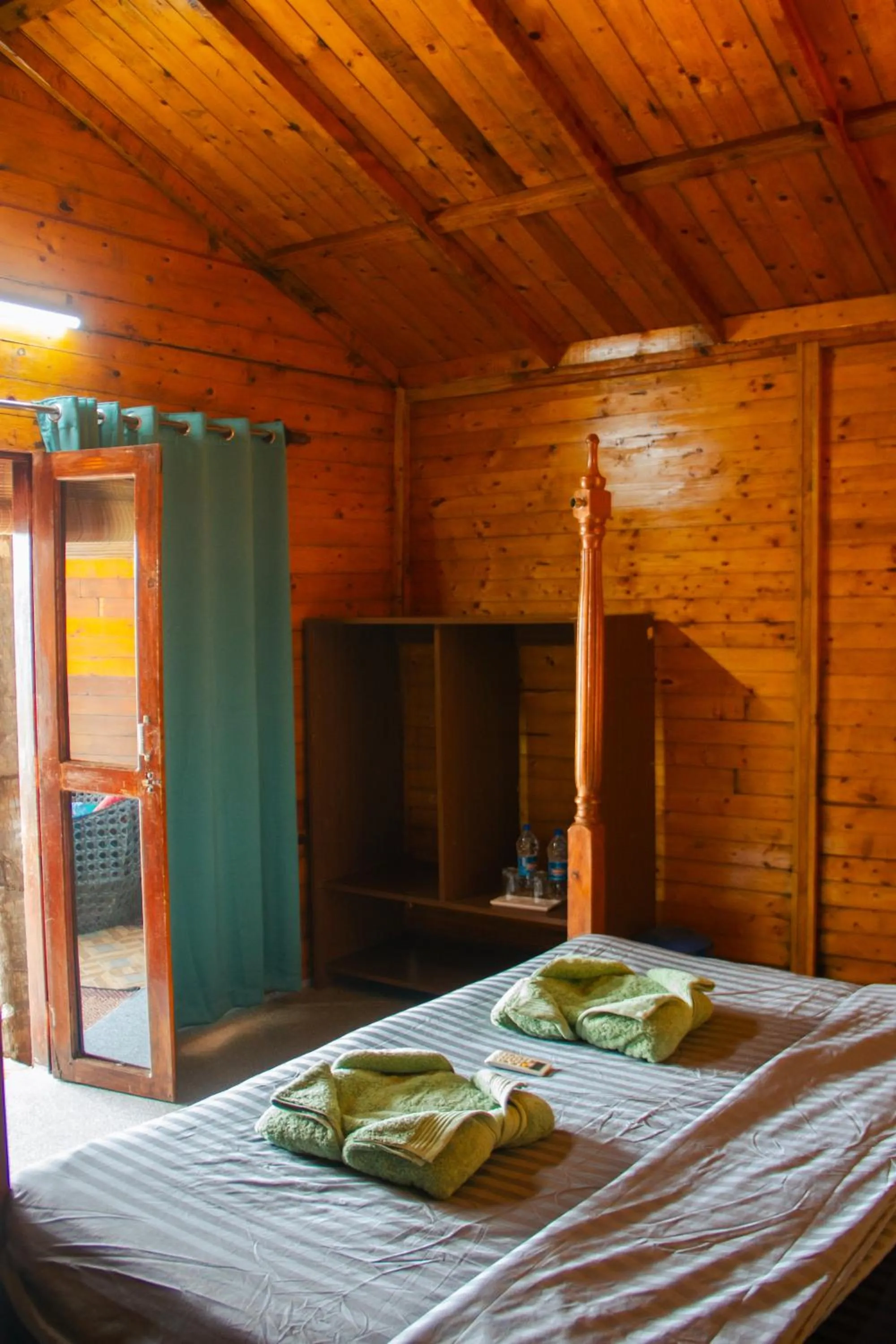 Bed in O3 Beach Resort