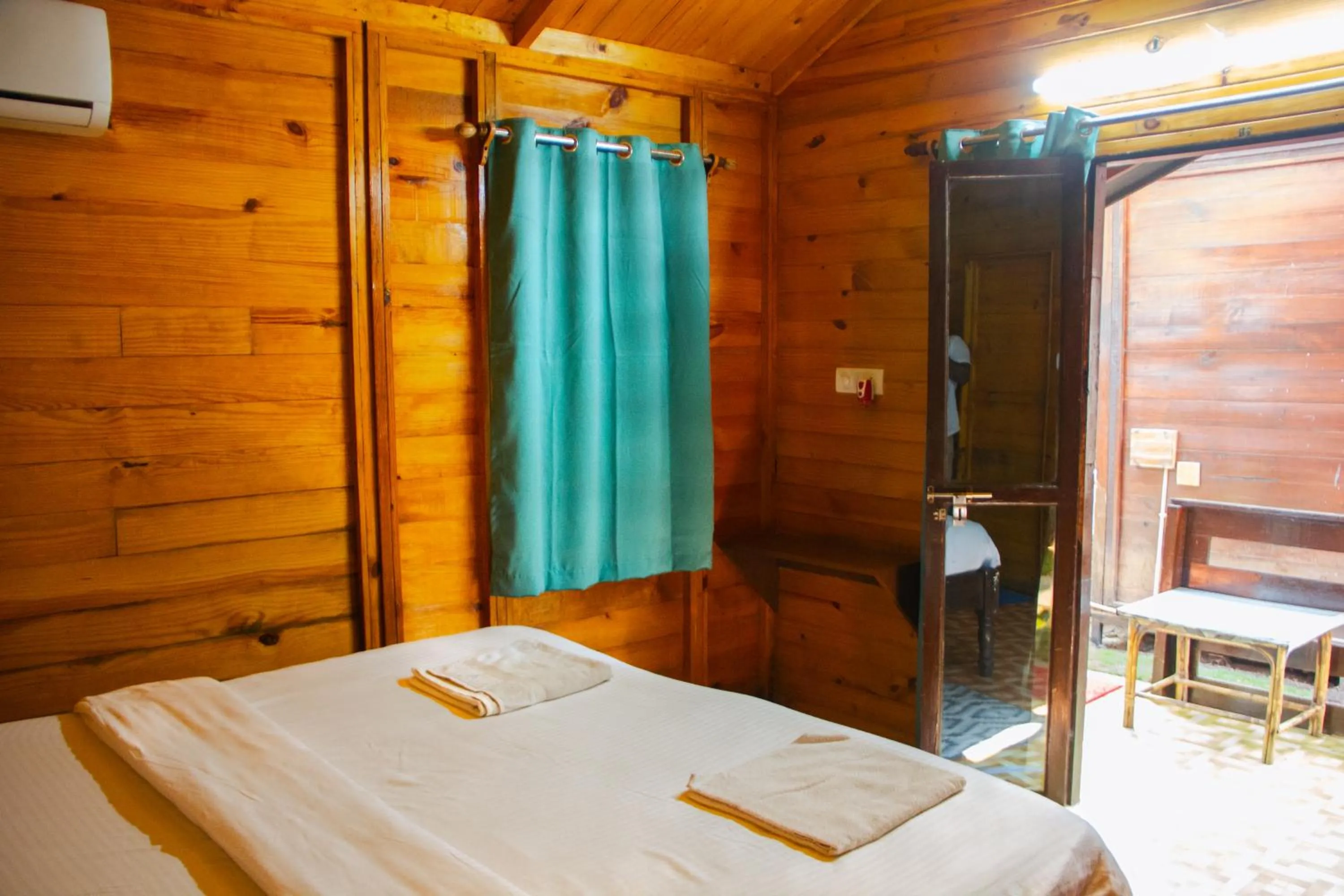 Bed in O3 Beach Resort