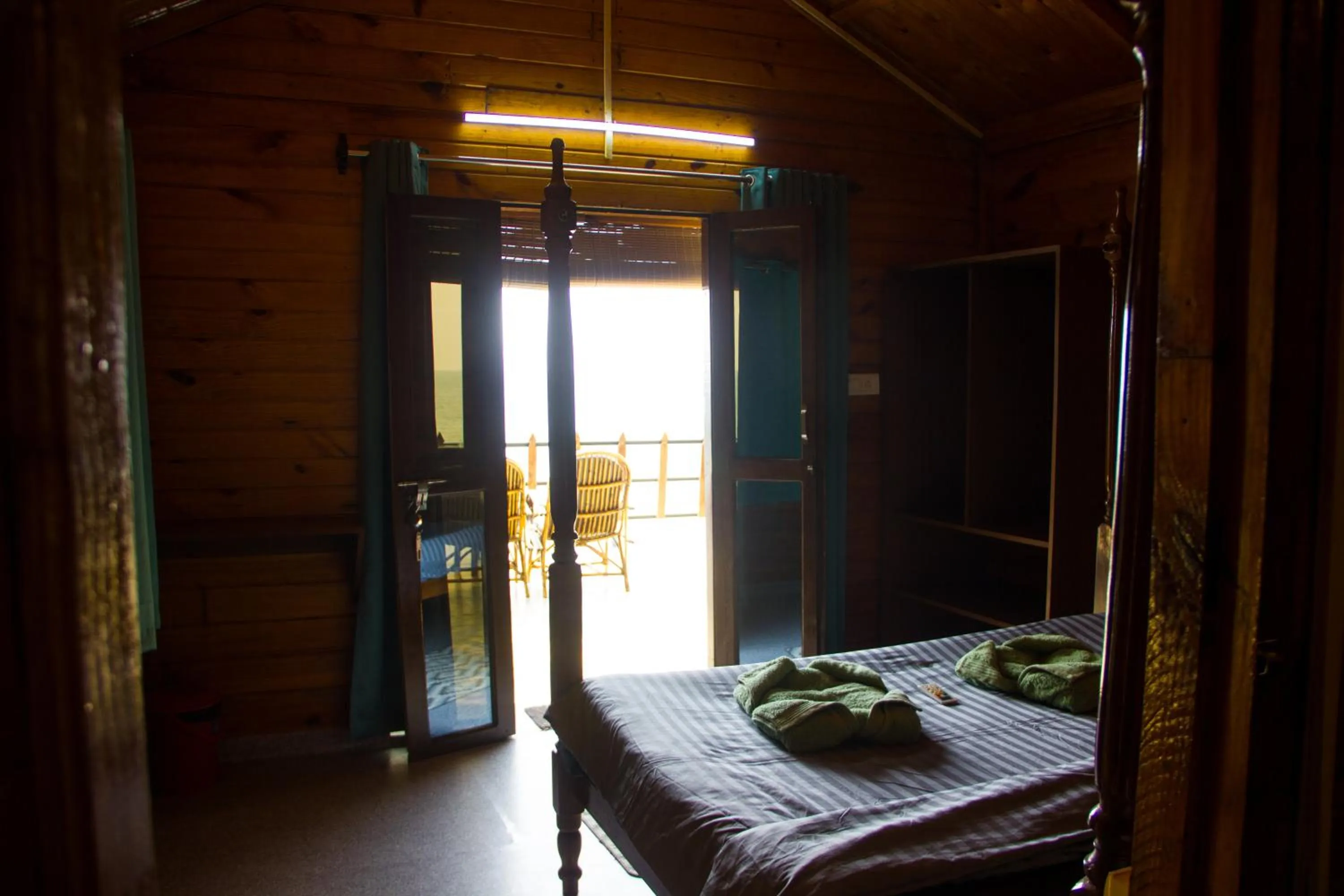 Bed in O3 Beach Resort