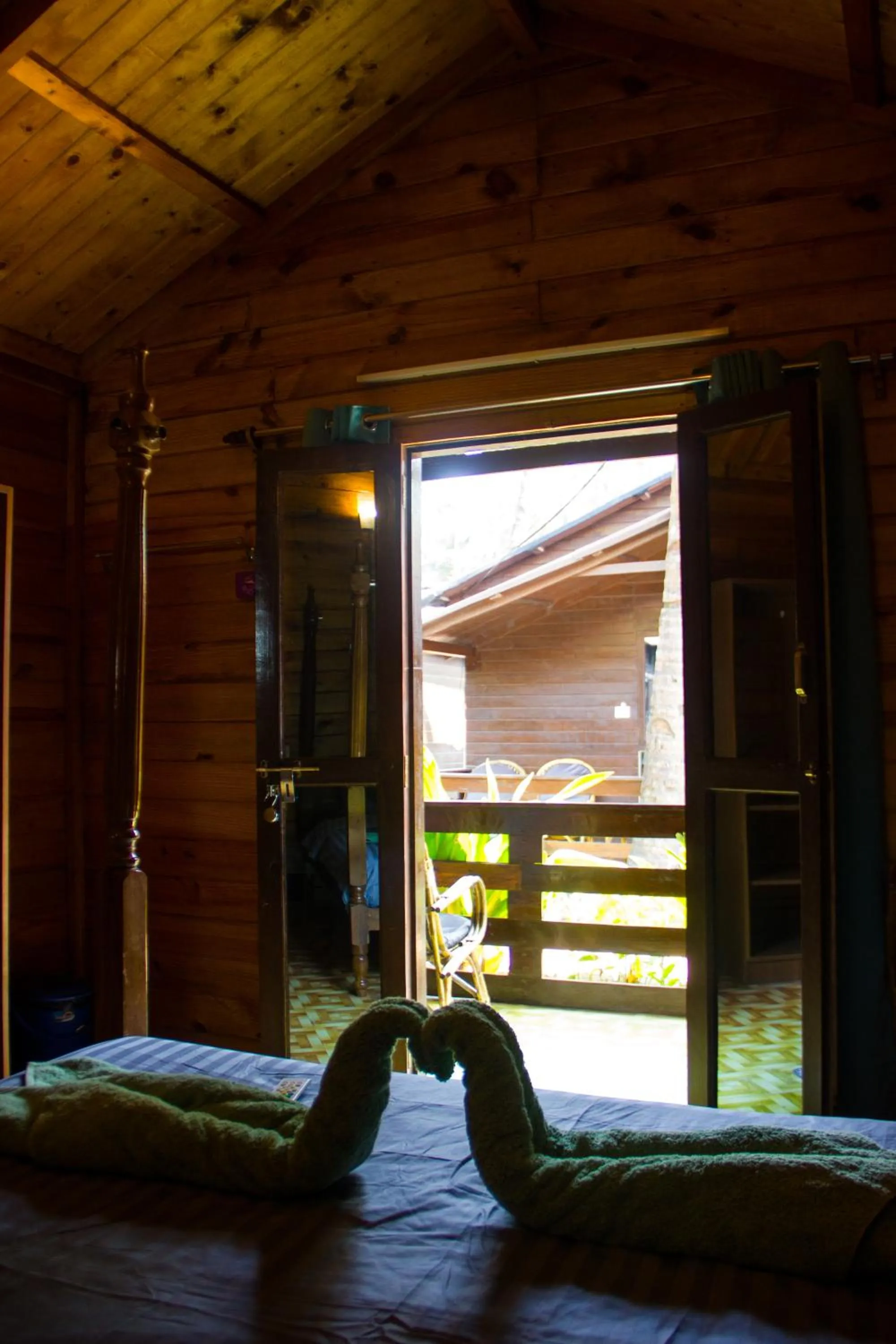 Bed in O3 Beach Resort