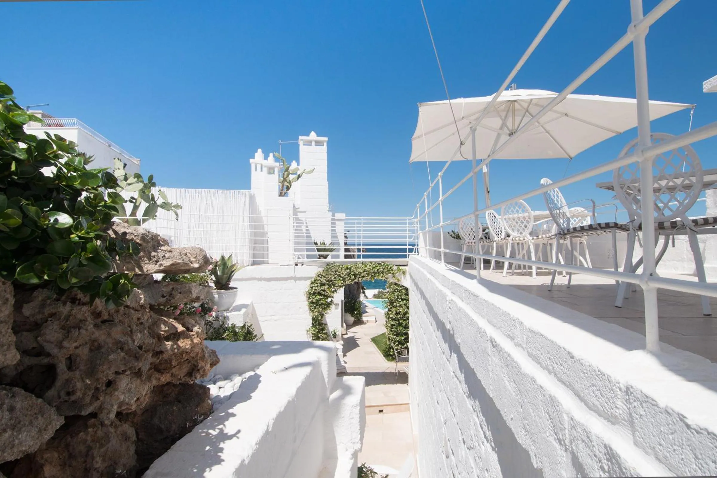 Patio in Hotel Don Ferrante
