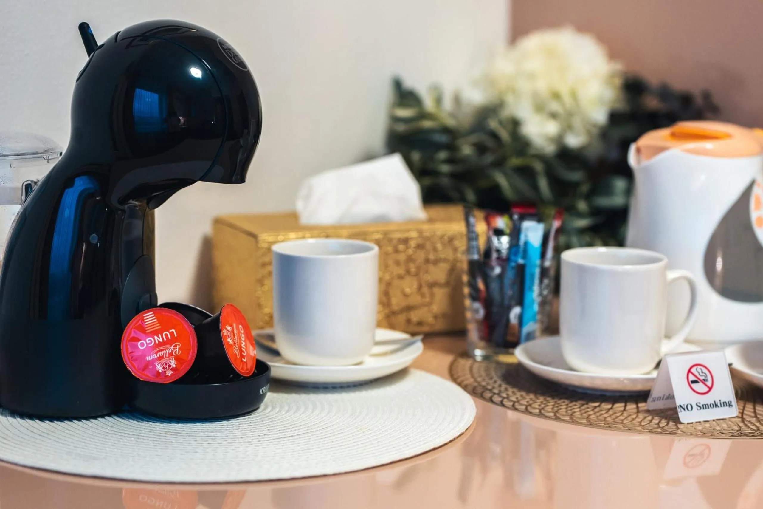 Coffee/tea facilities in Hotel Grand