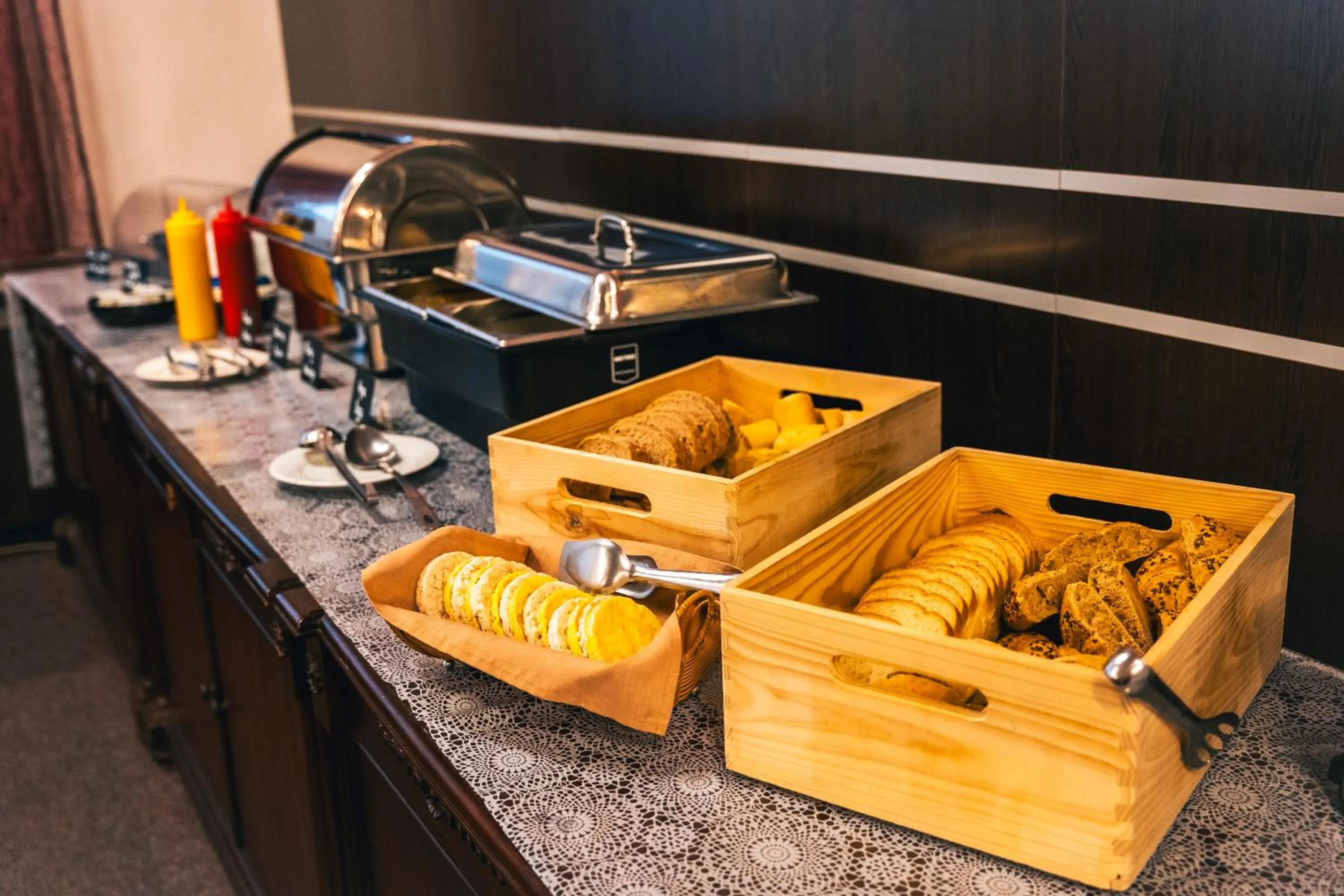 Buffet breakfast in Hotel Grand