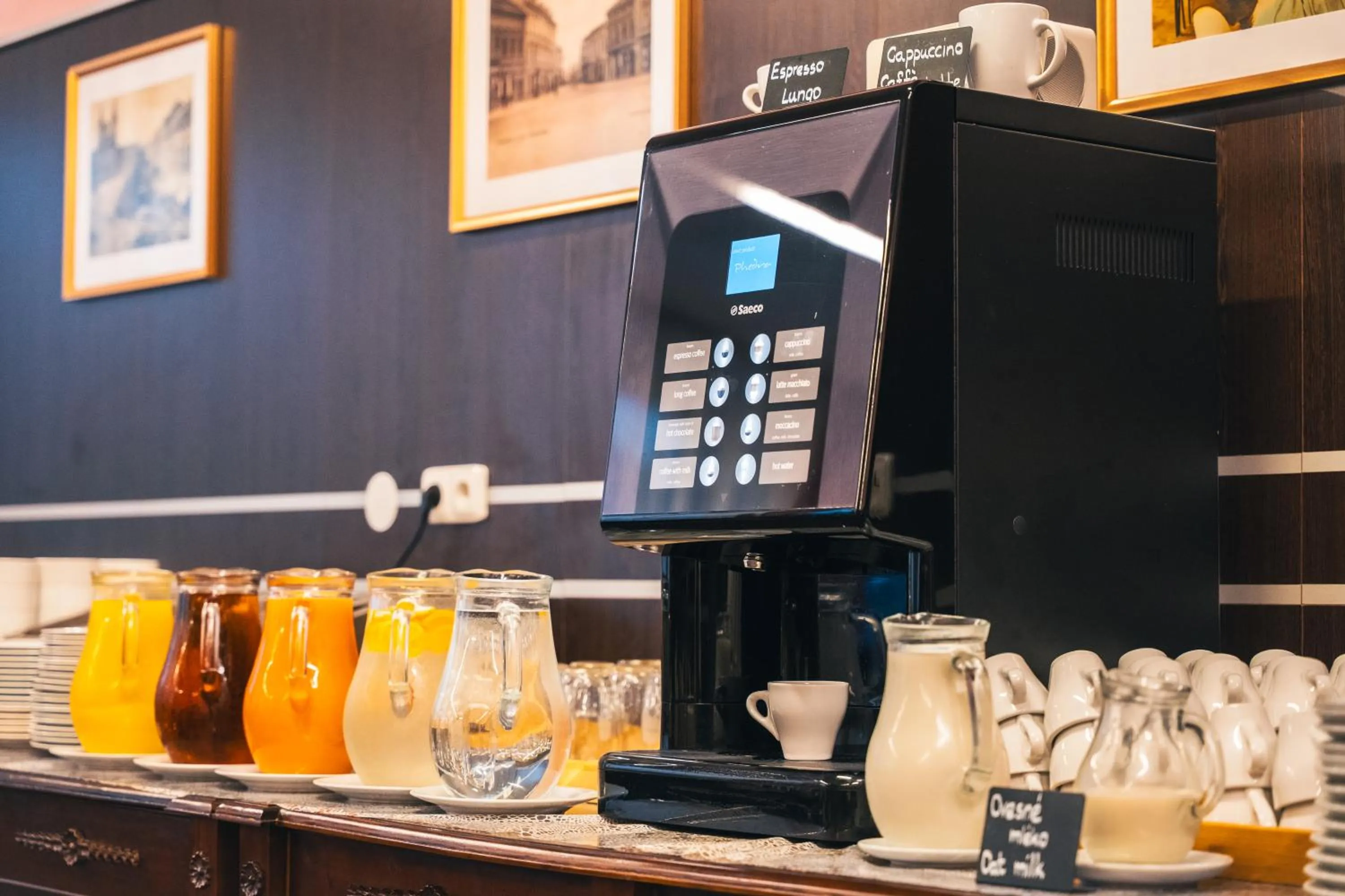 Buffet breakfast in Hotel Grand