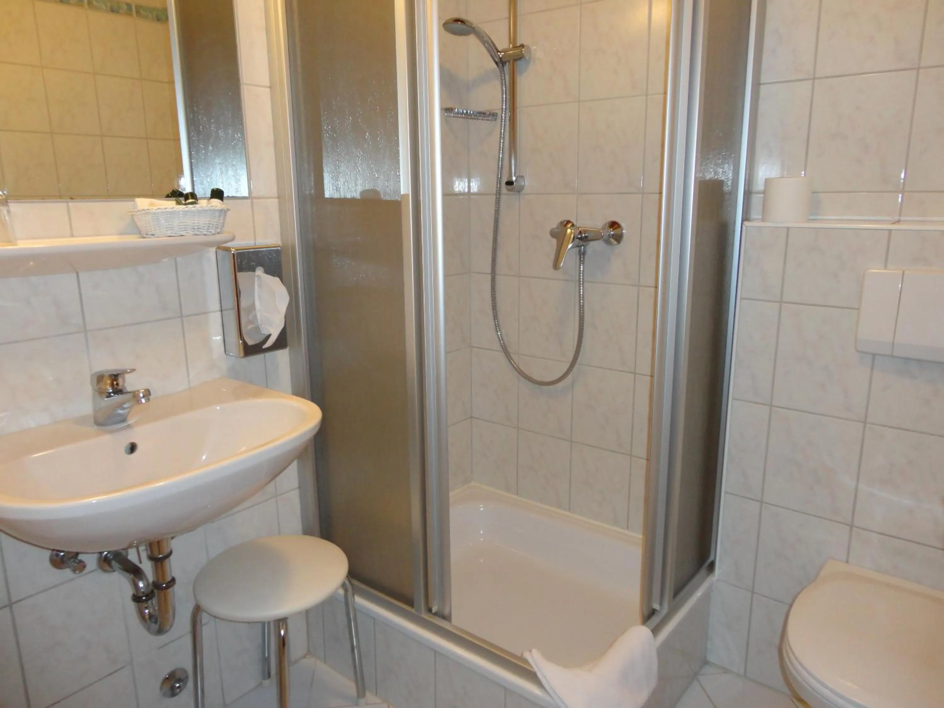 Bathroom in Komfort-Hotel Stockinger