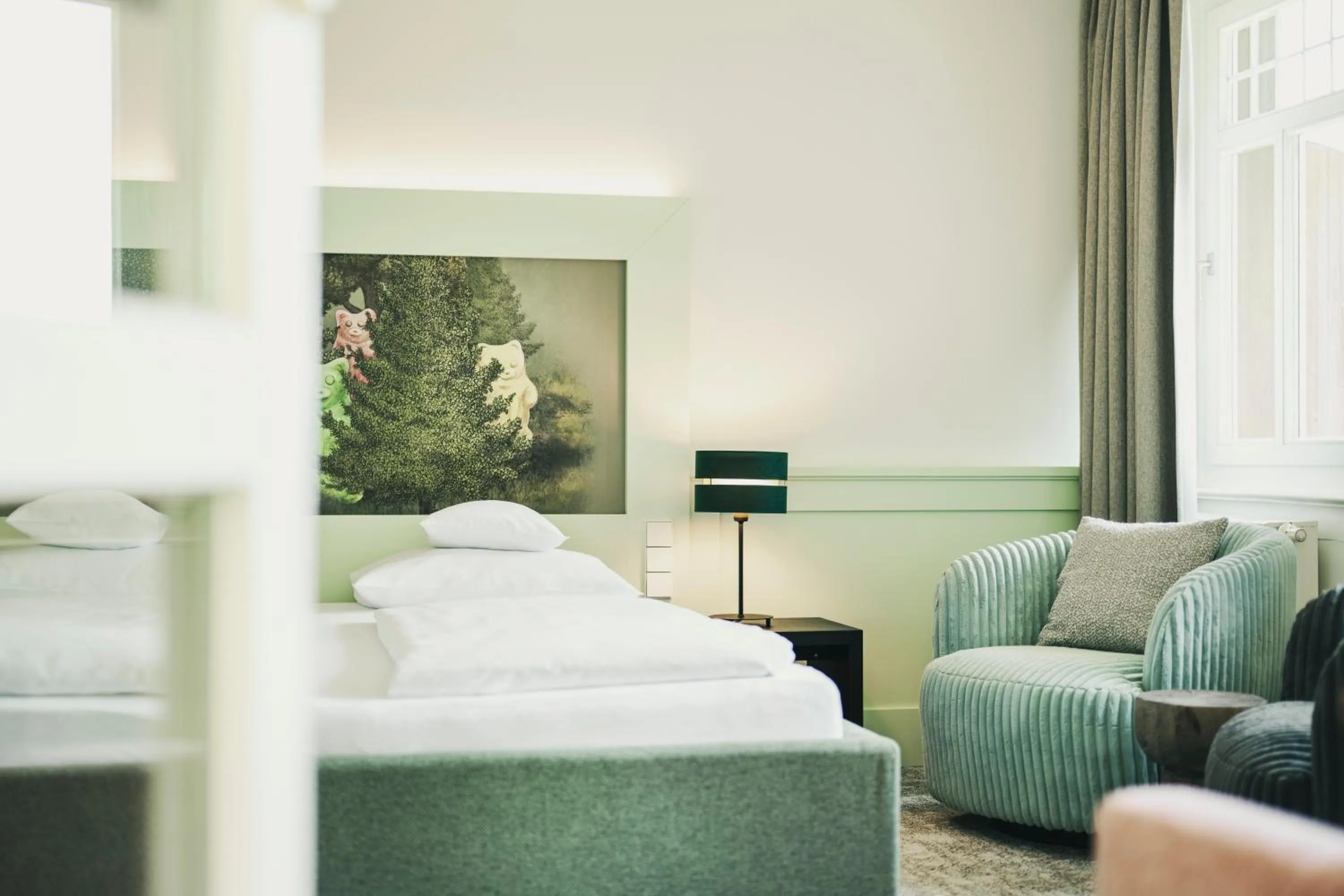 Bed in Fritz Lauterbad