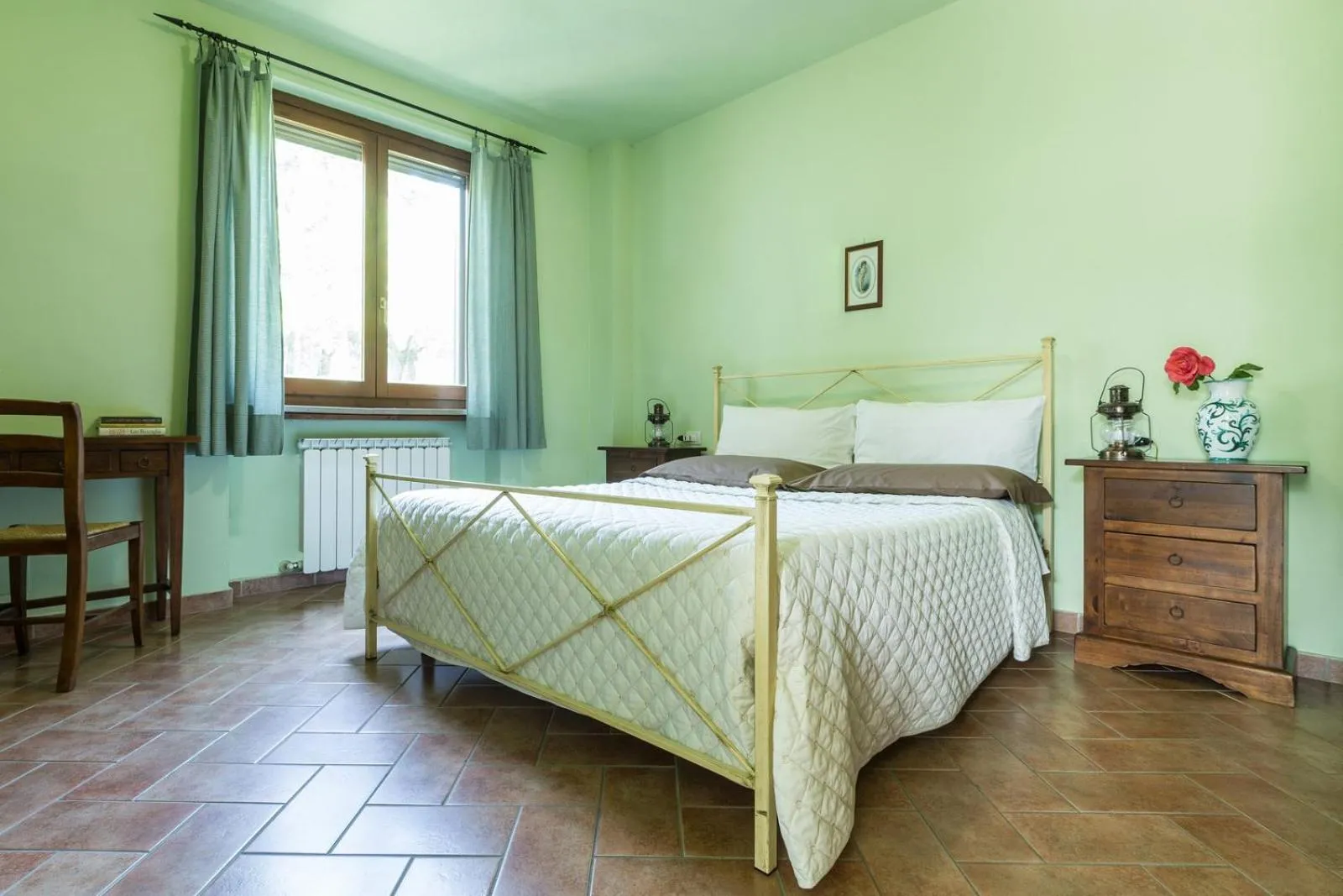 Bedroom, Bed in Country House Nonna Rana