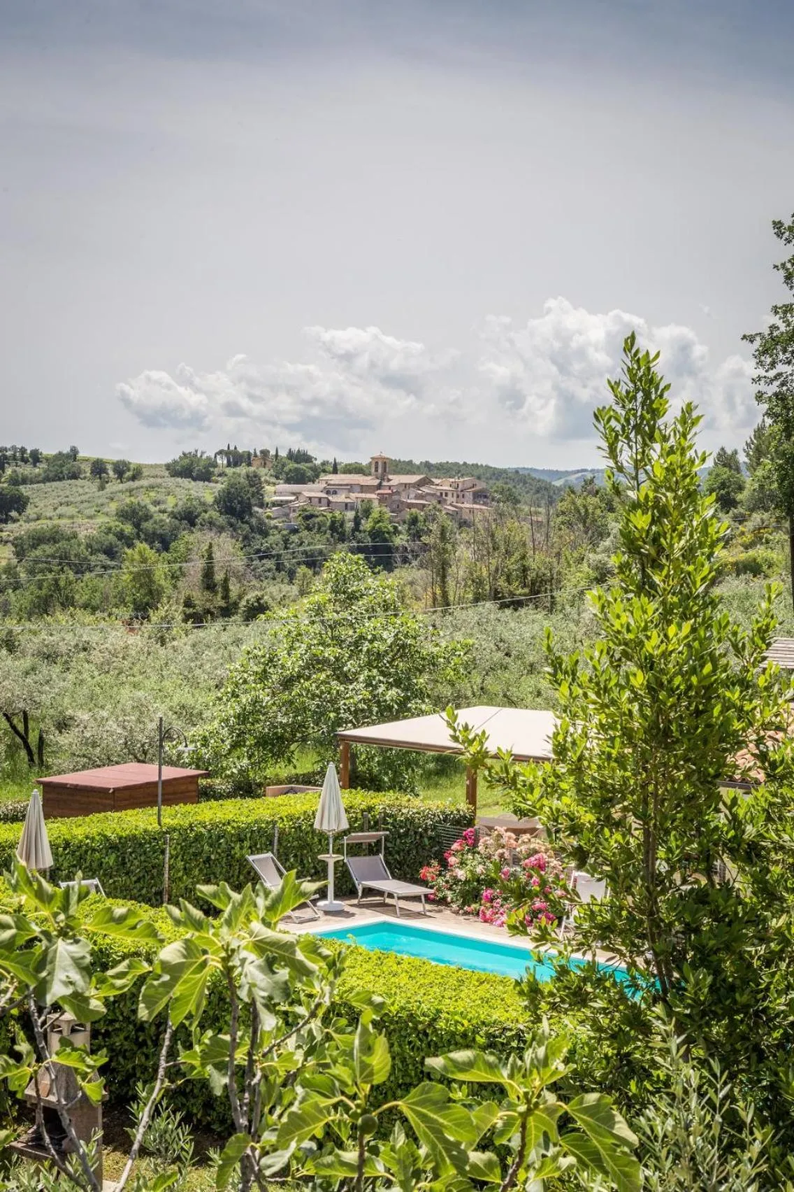 Garden view in Country House Nonna Rana