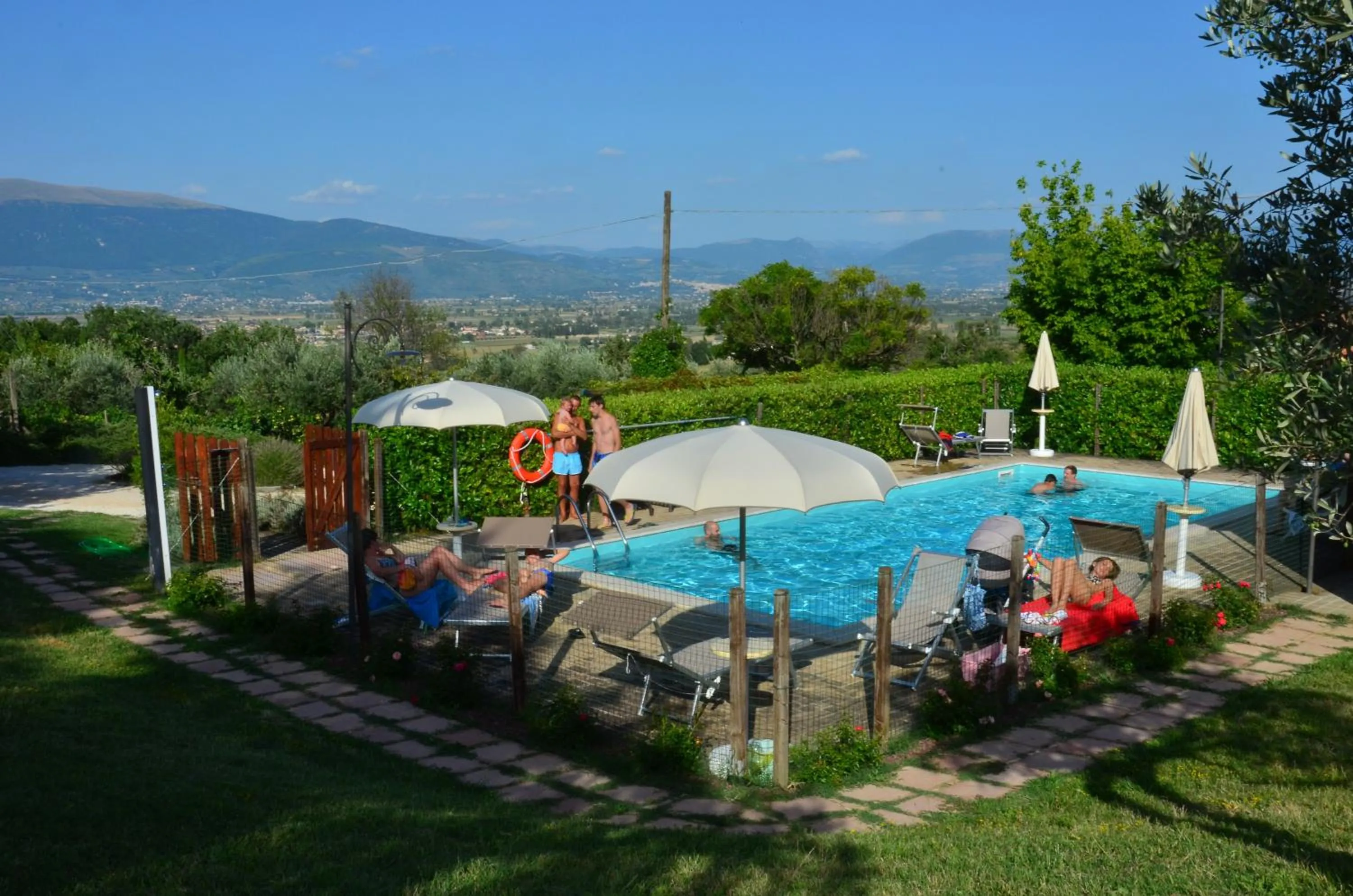 Swimming pool in Country House Nonna Rana