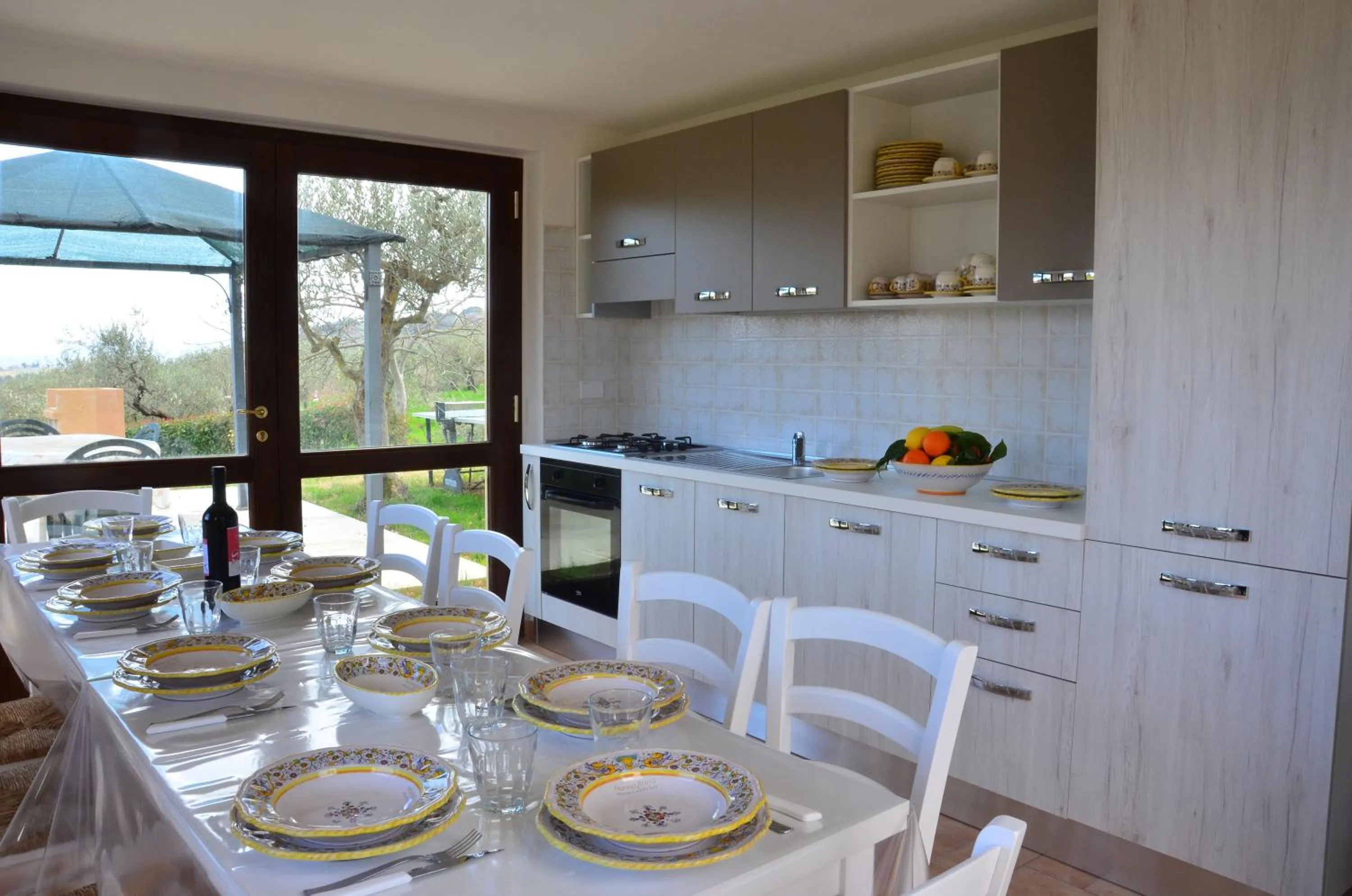 Communal kitchen in Country House Nonna Rana