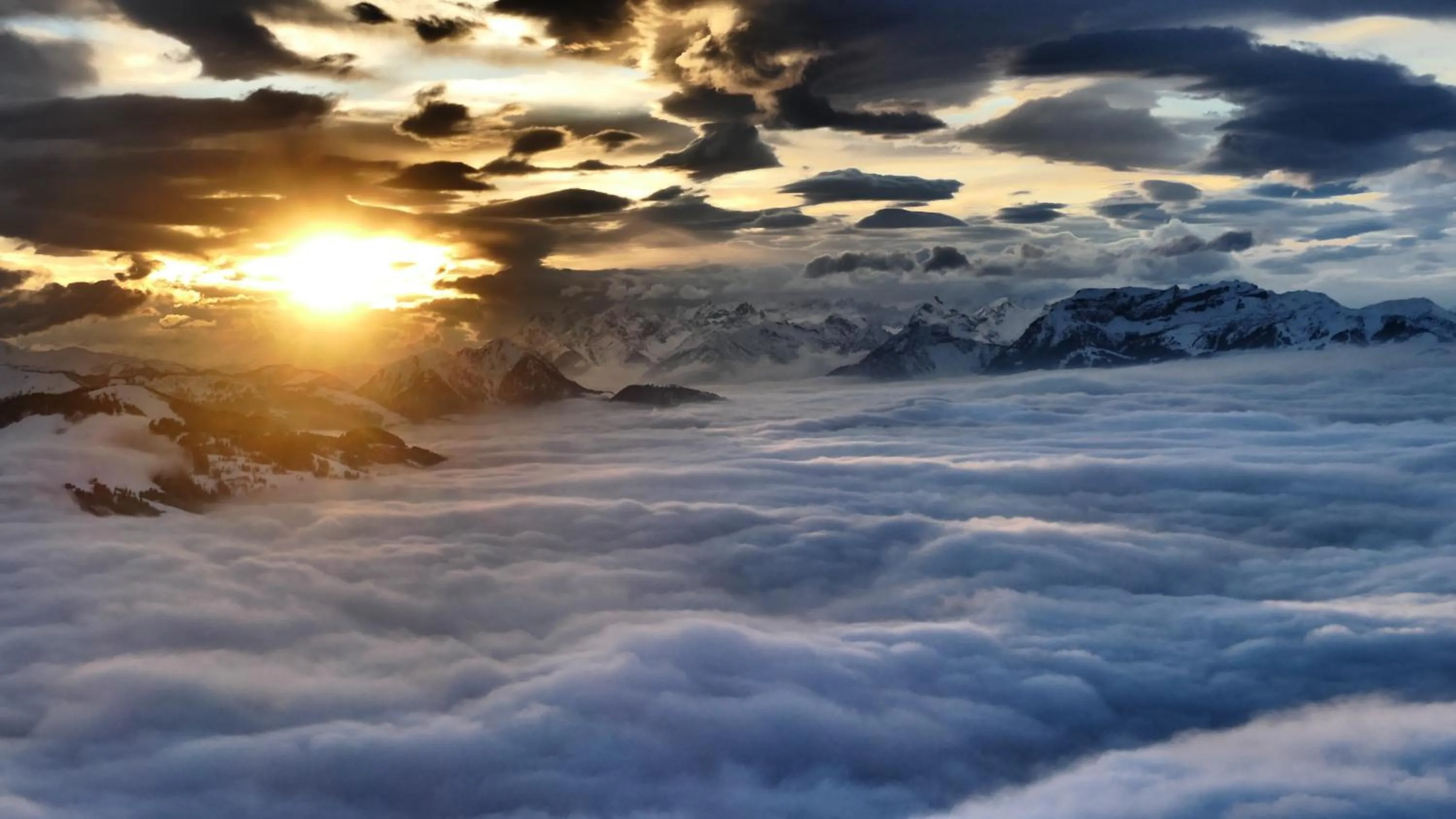 Sunset in Landhaus Elfi