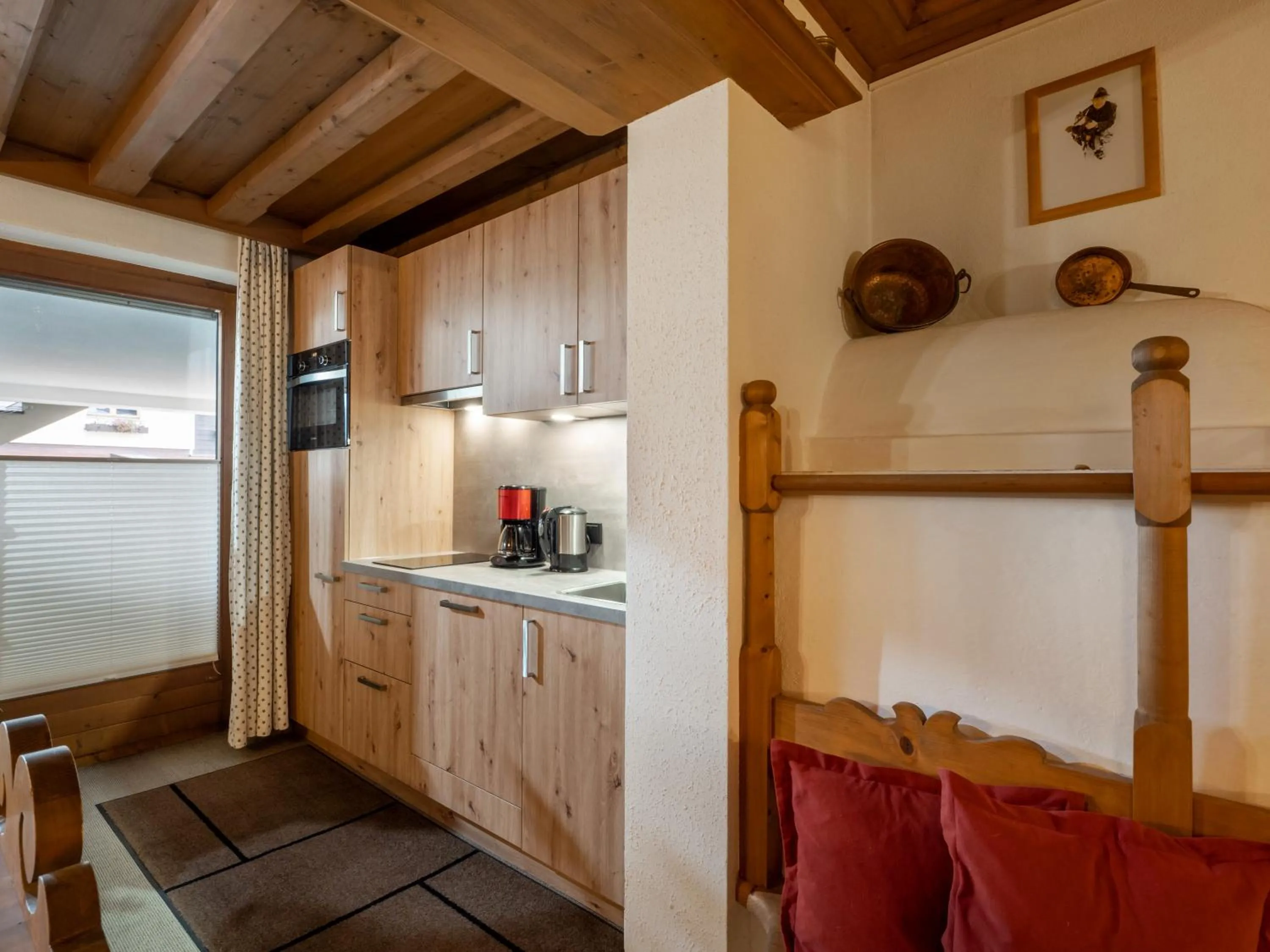 Kitchen or kitchenette in Landhaus Elfi