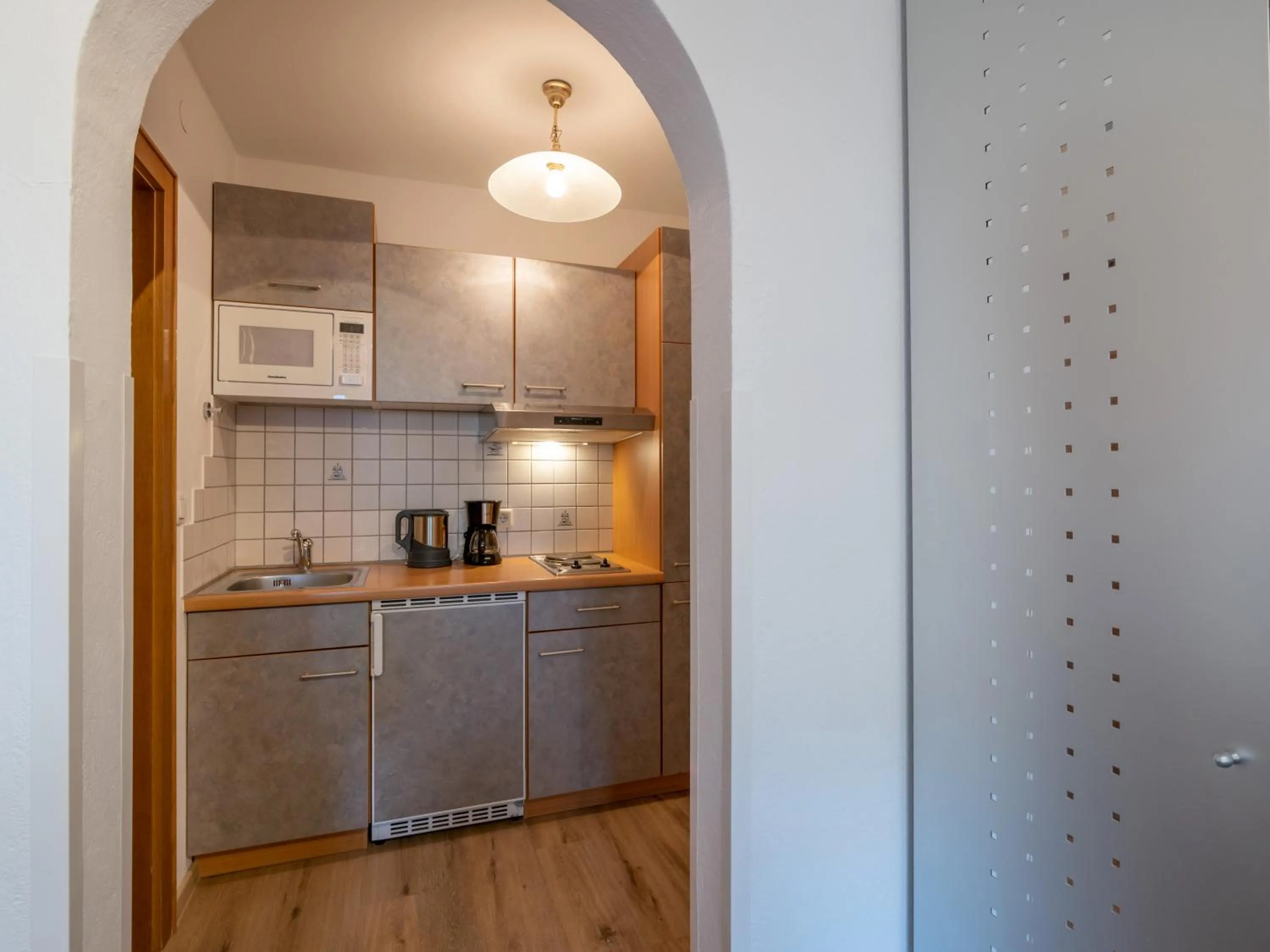 Kitchen or kitchenette in Landhaus Elfi