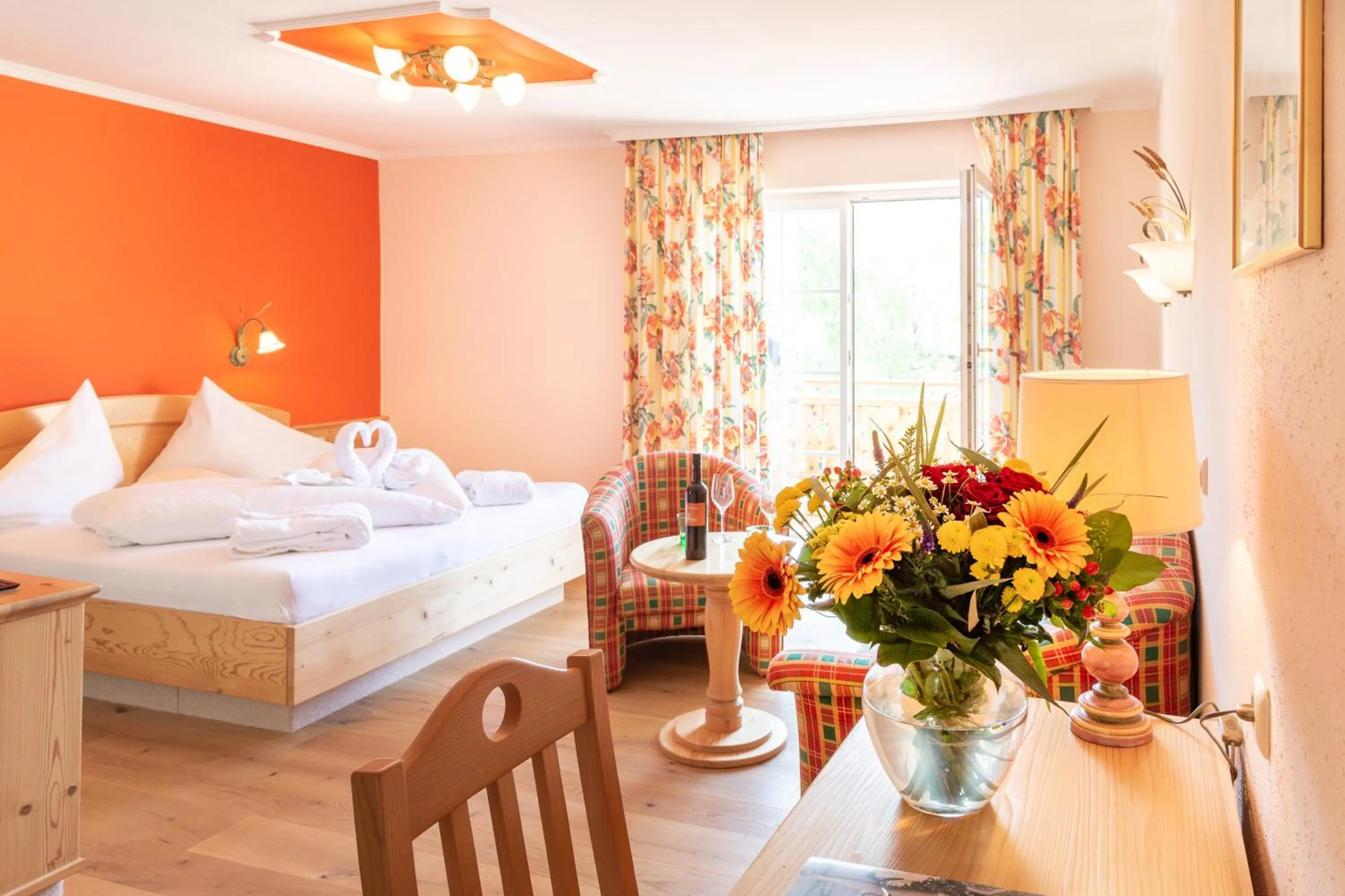 Photo of the whole room, Bed in Hotel Försterhof lebe pur, genieße den Tag