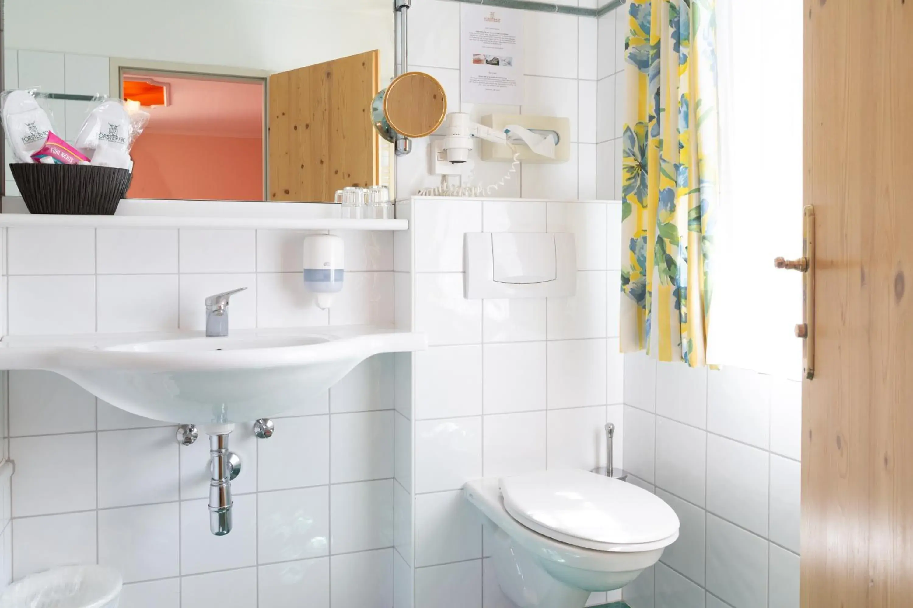 Bathroom in Hotel Försterhof lebe pur, genieße den Tag Bathroom in Hotel Försterhof lebe pur, genieße den Tag