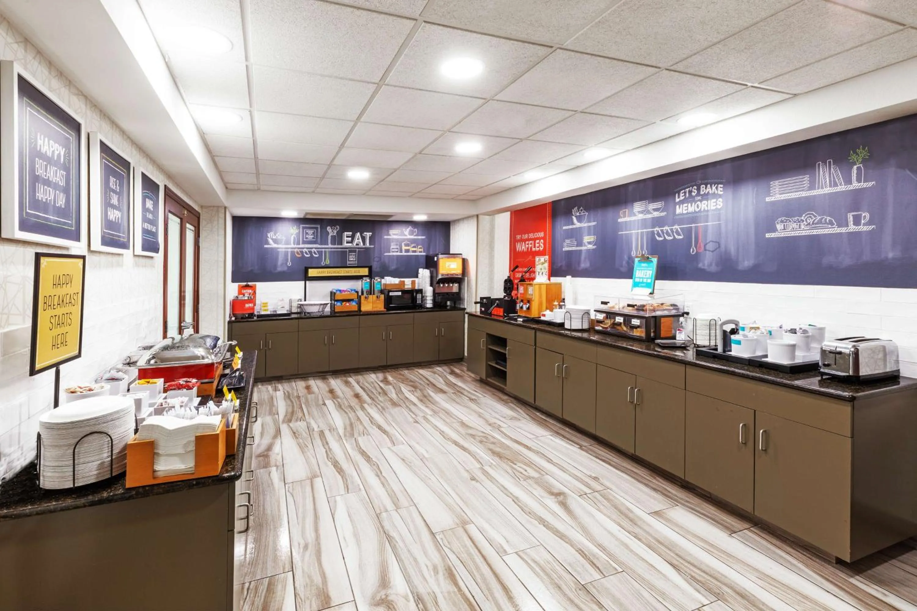 Breakfast in Hampton Inn Miami, Oklahoma