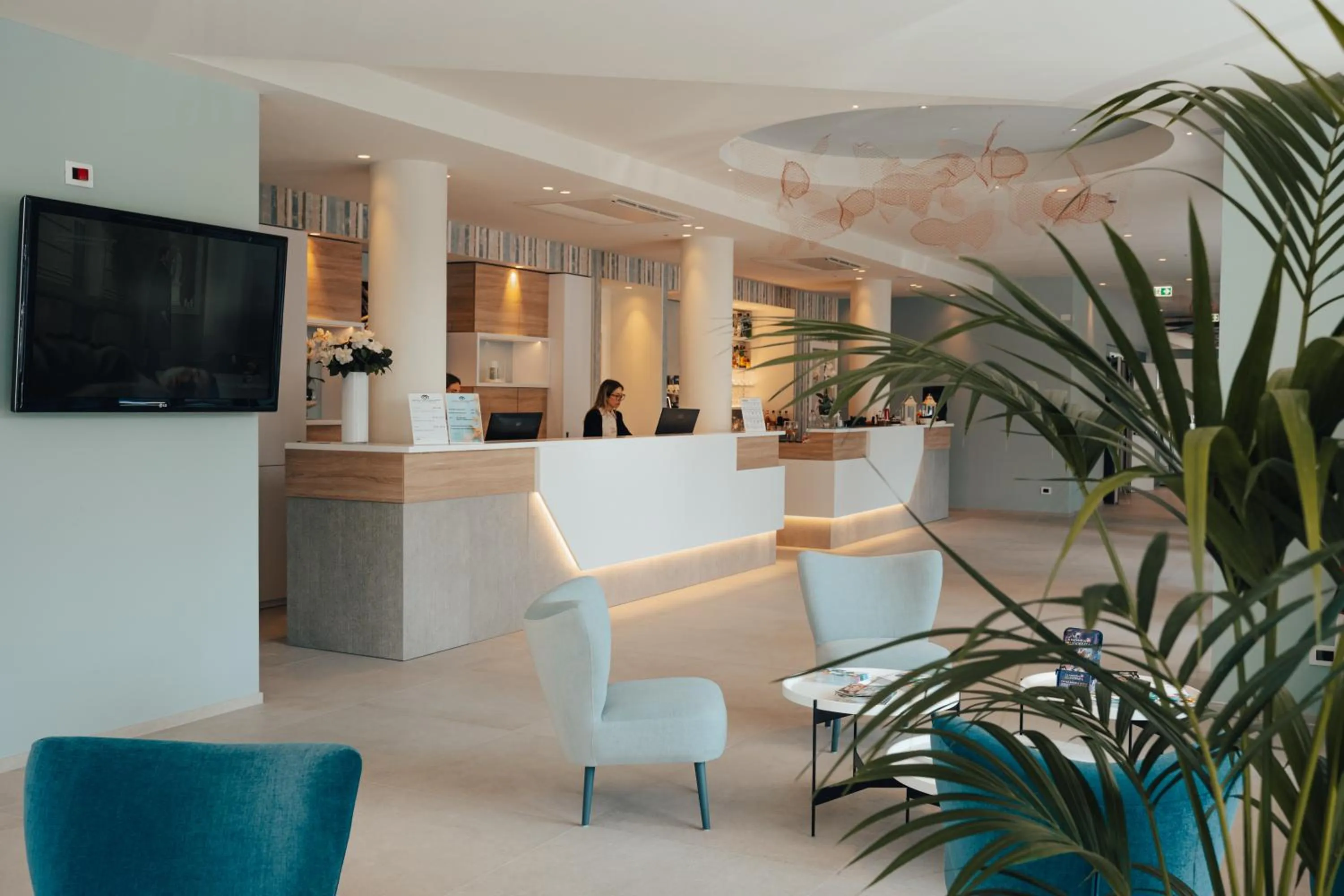 Lobby or reception in Hotel Galassia Suites & Spa