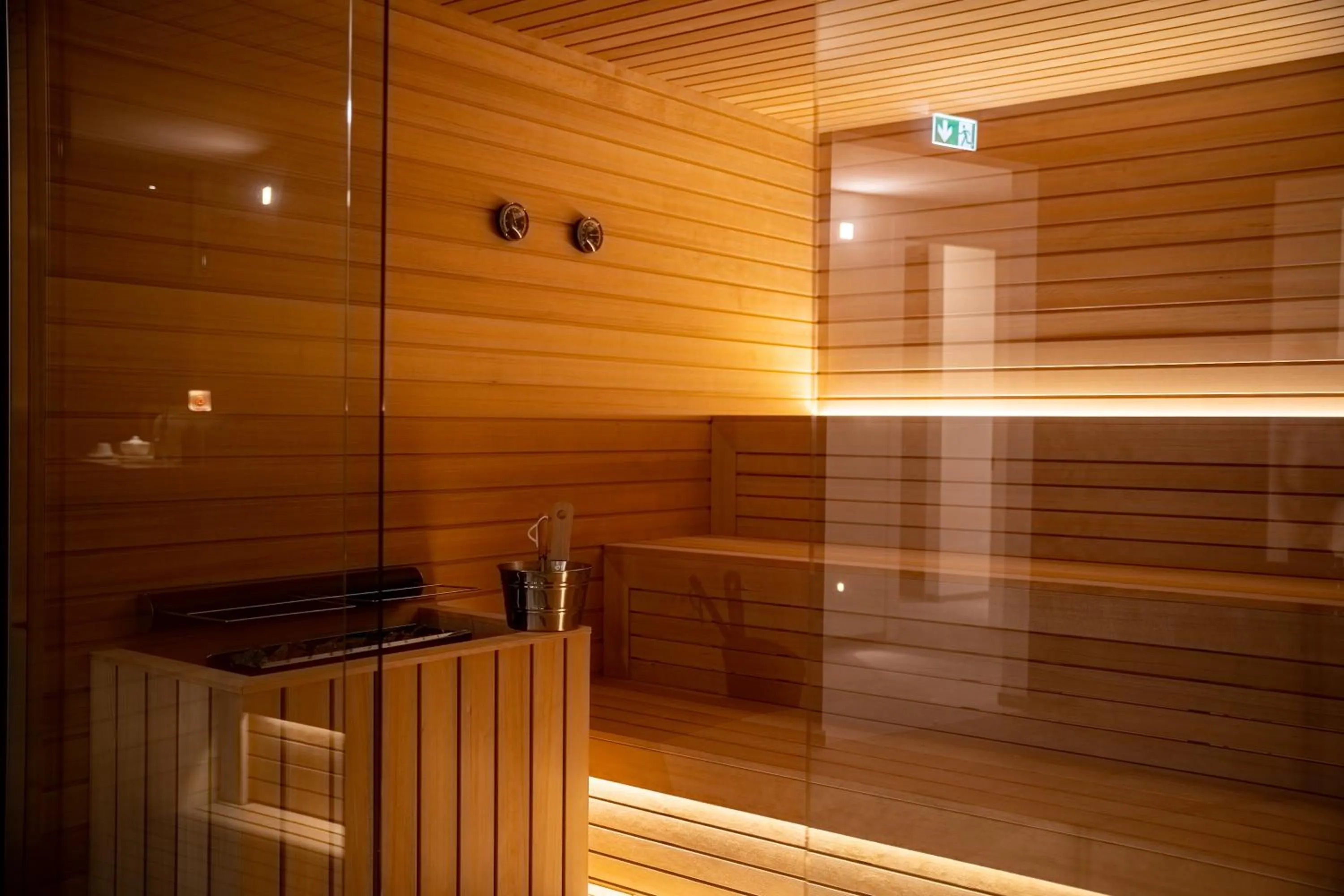 Sauna in Hotel Galassia Suites & Spa