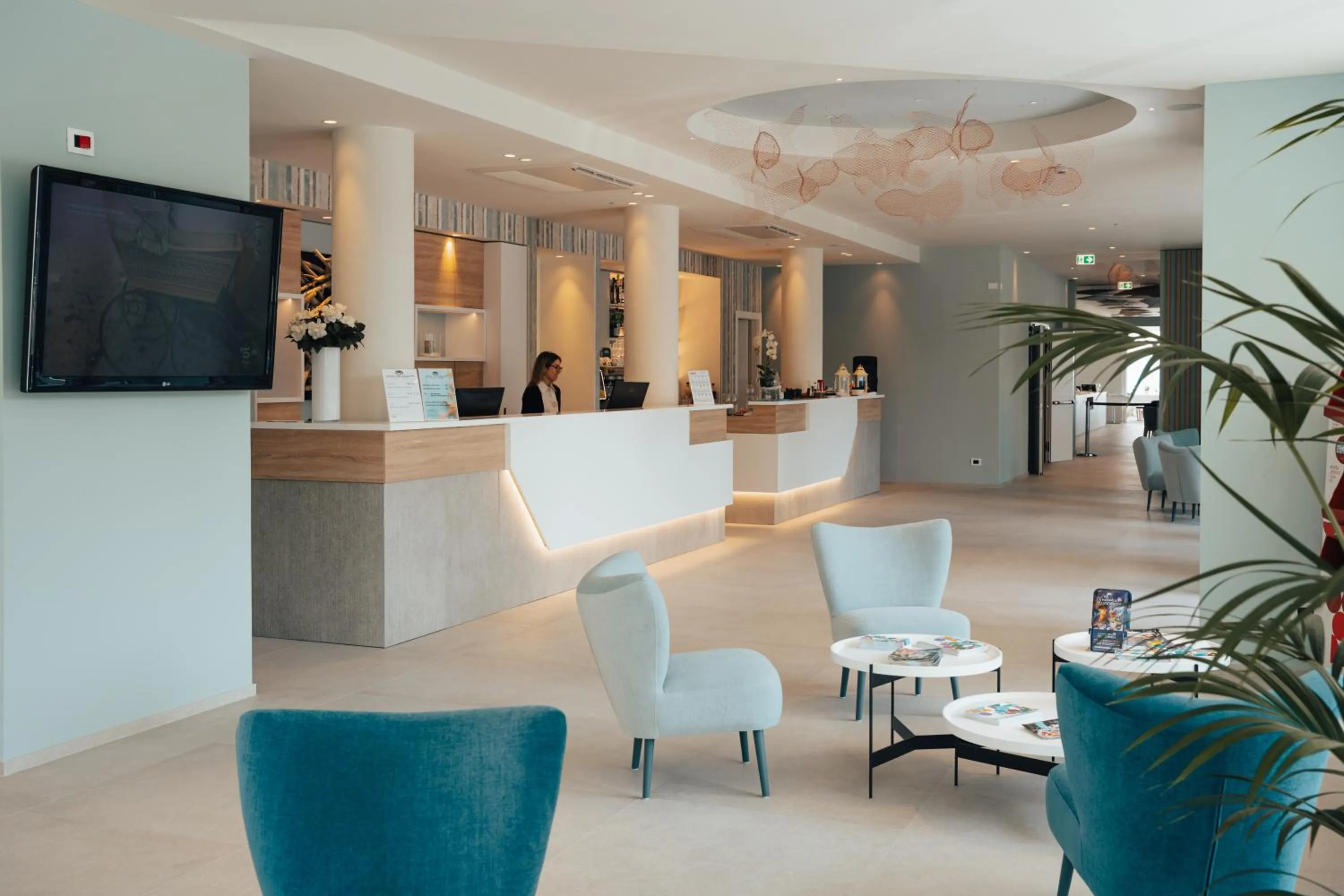 Lobby or reception in Hotel Galassia Suites & Spa