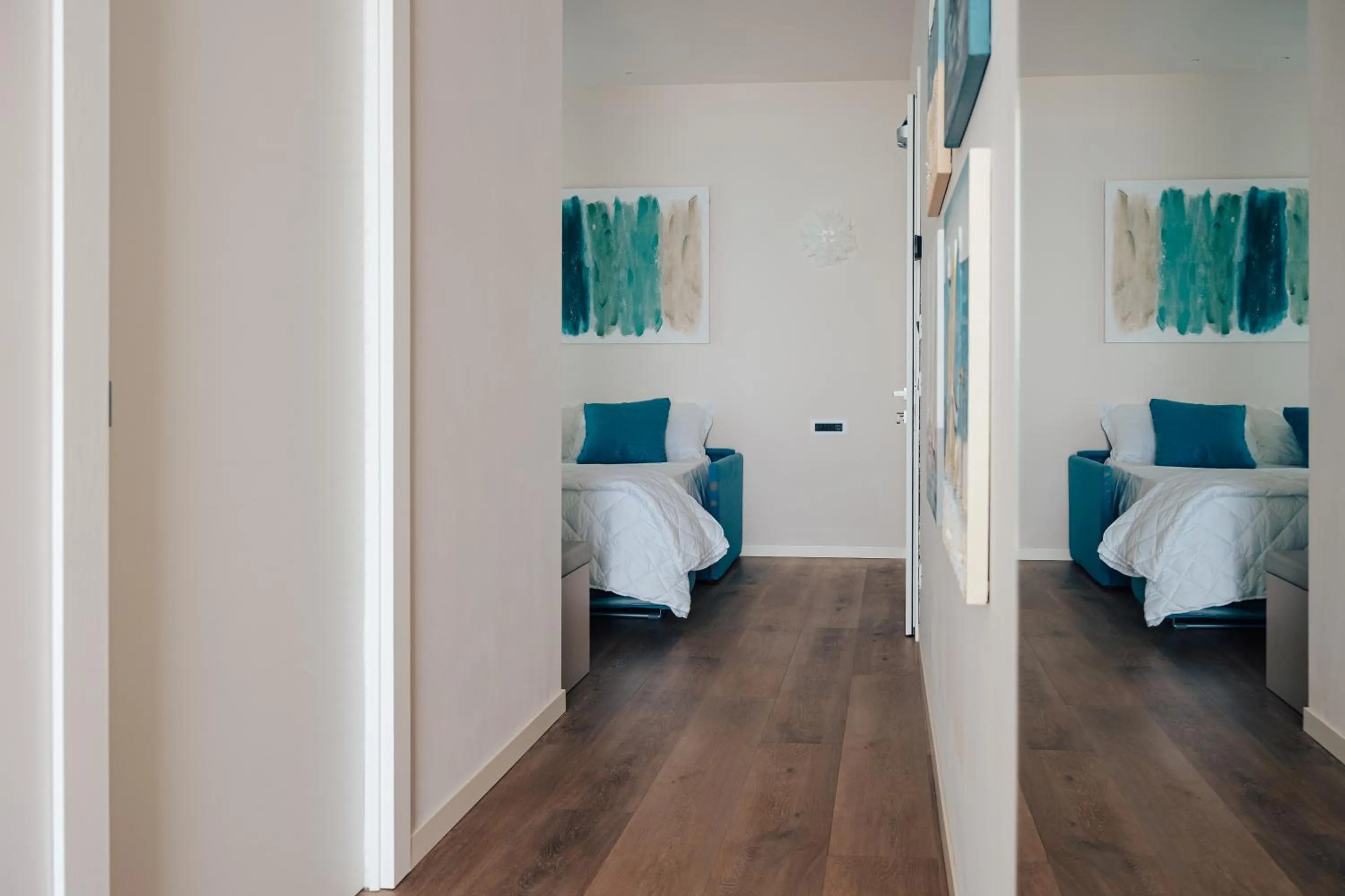 Decorative detail, Bed in Hotel Galassia Suites & Spa