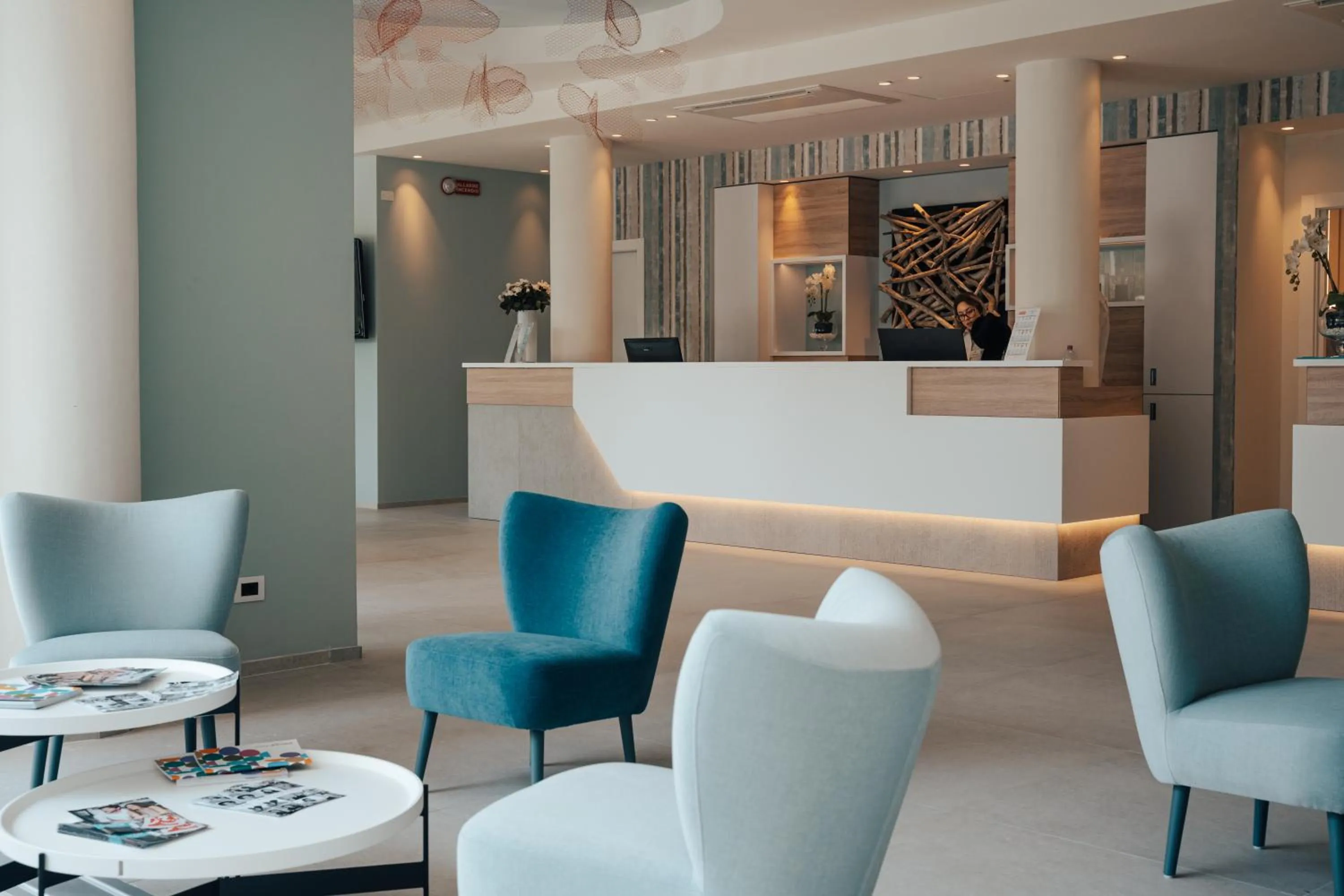 Lobby or reception in Hotel Galassia Suites & Spa