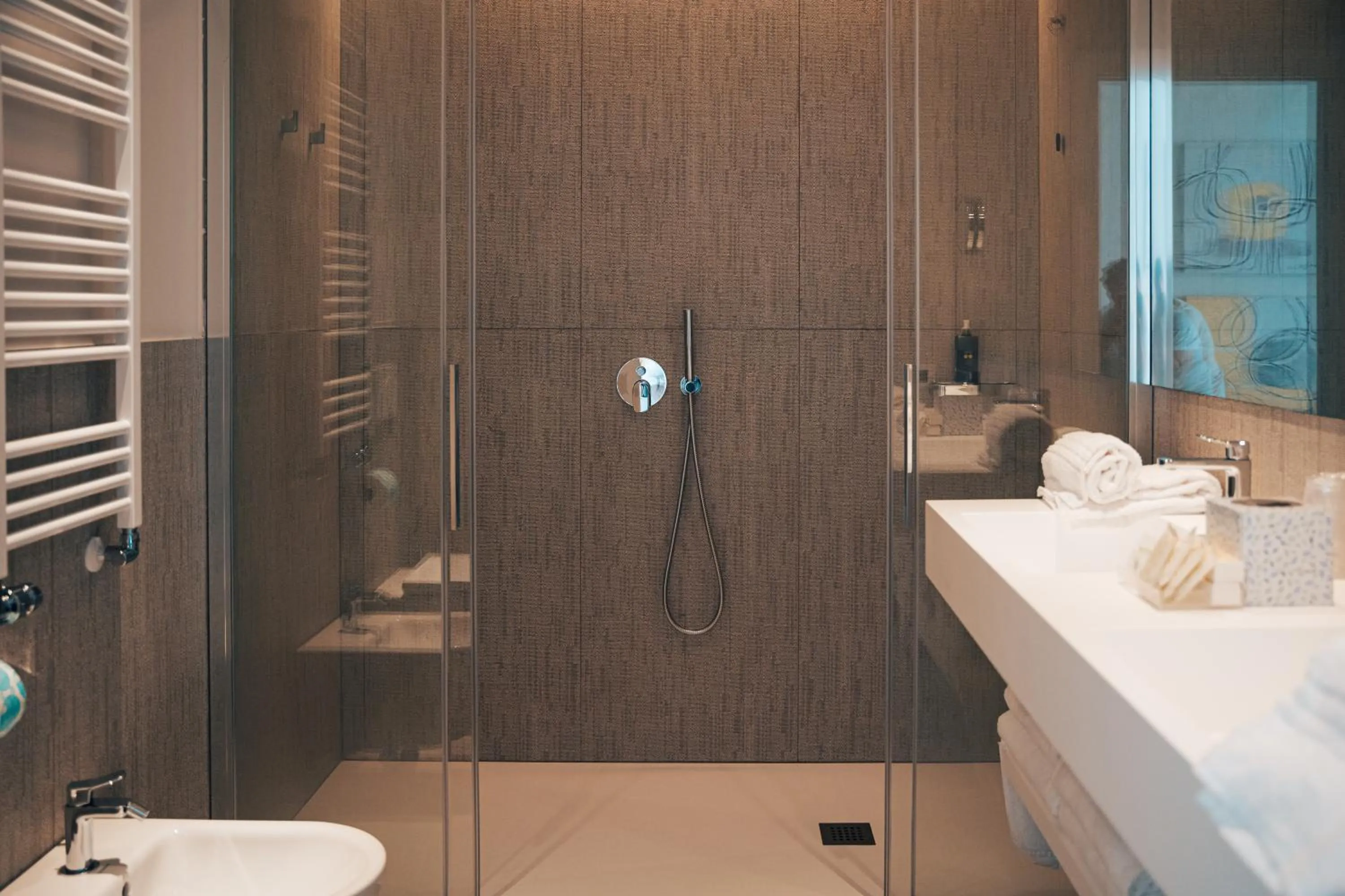 Toilet in Hotel Galassia Suites & Spa