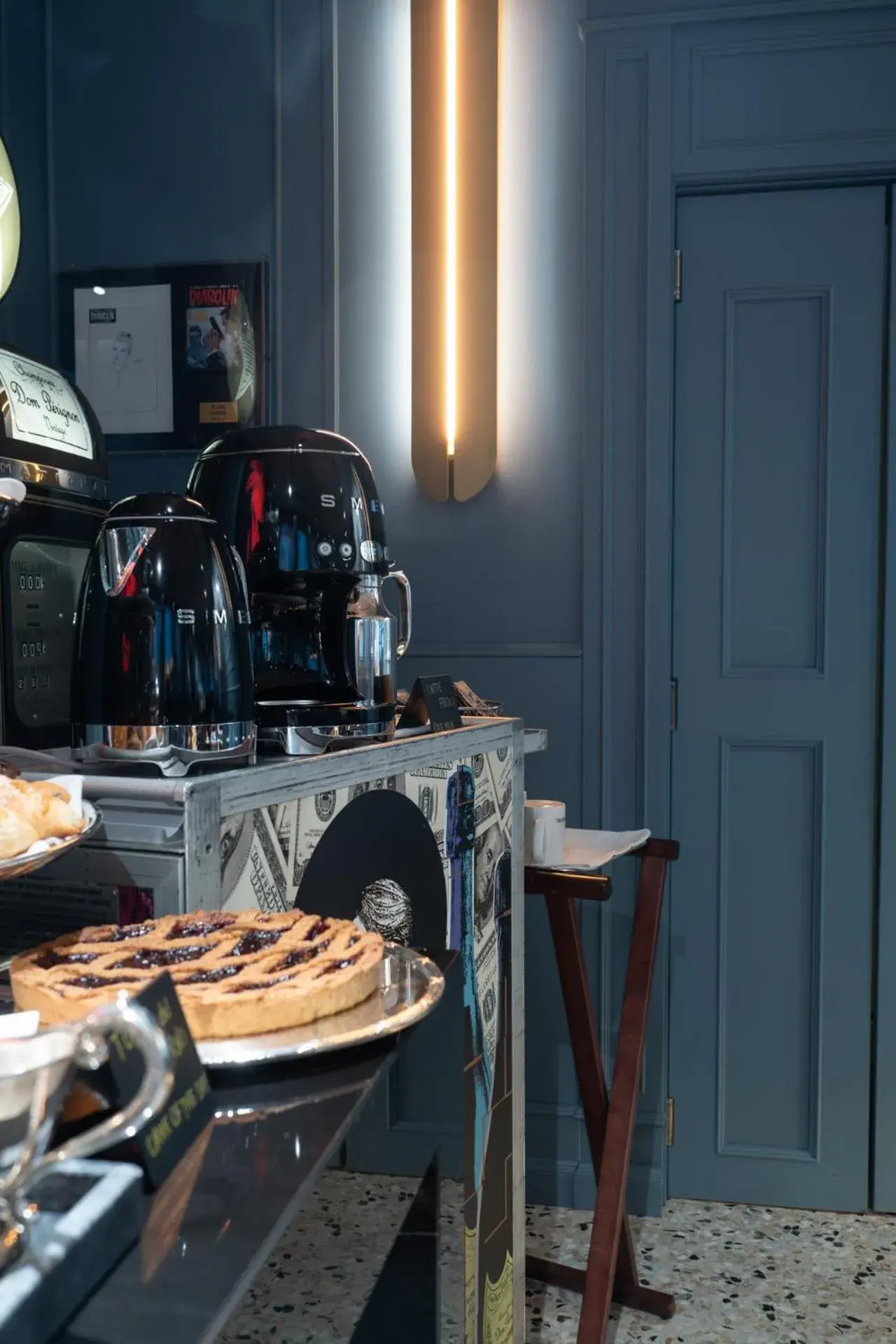 Buffet breakfast in The Glam Boutique Hotel & Apt Buffet breakfast in The Glam Boutique Hotel & Apt