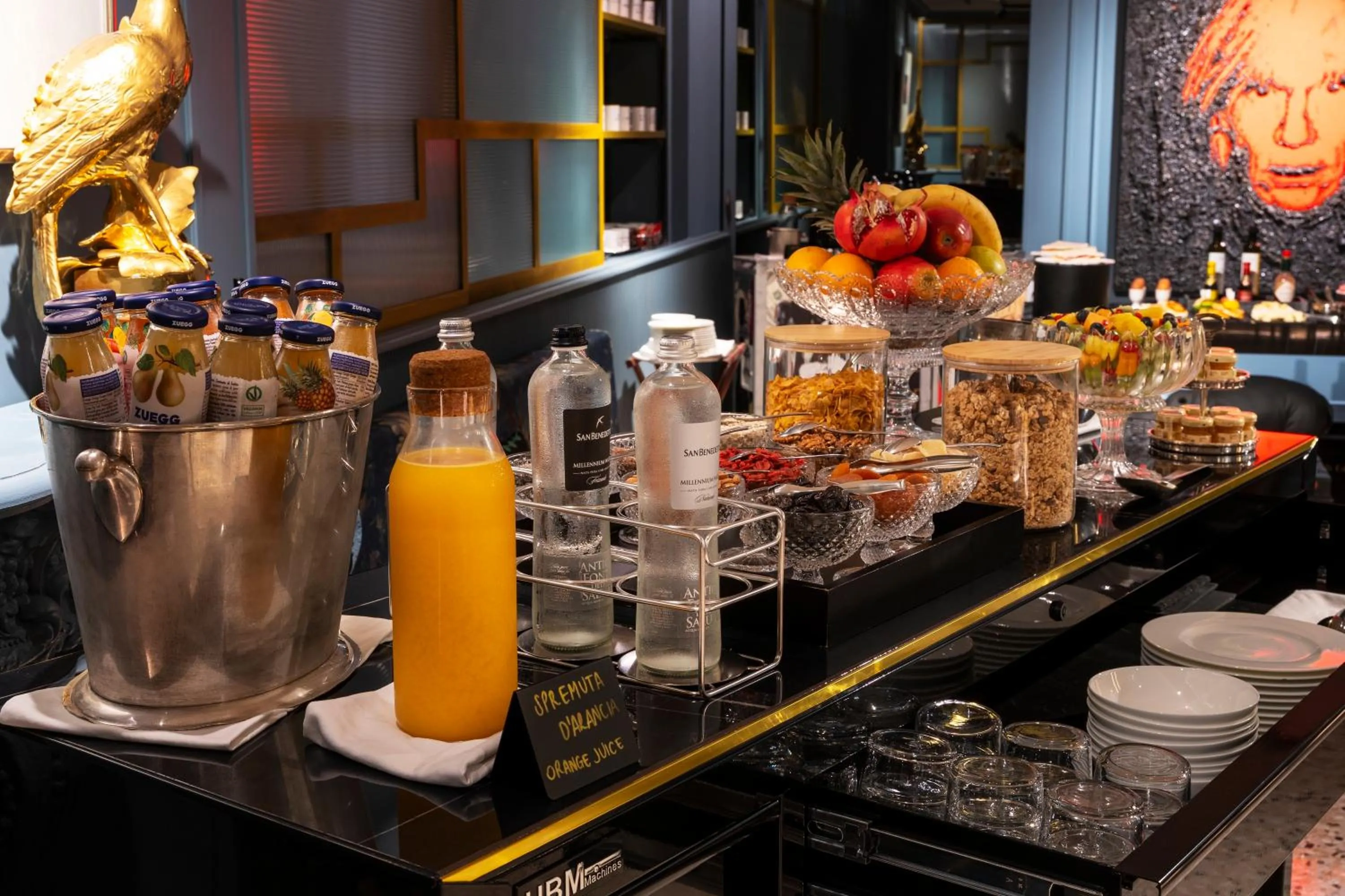 Breakfast in The Glam Boutique Hotel & Apt