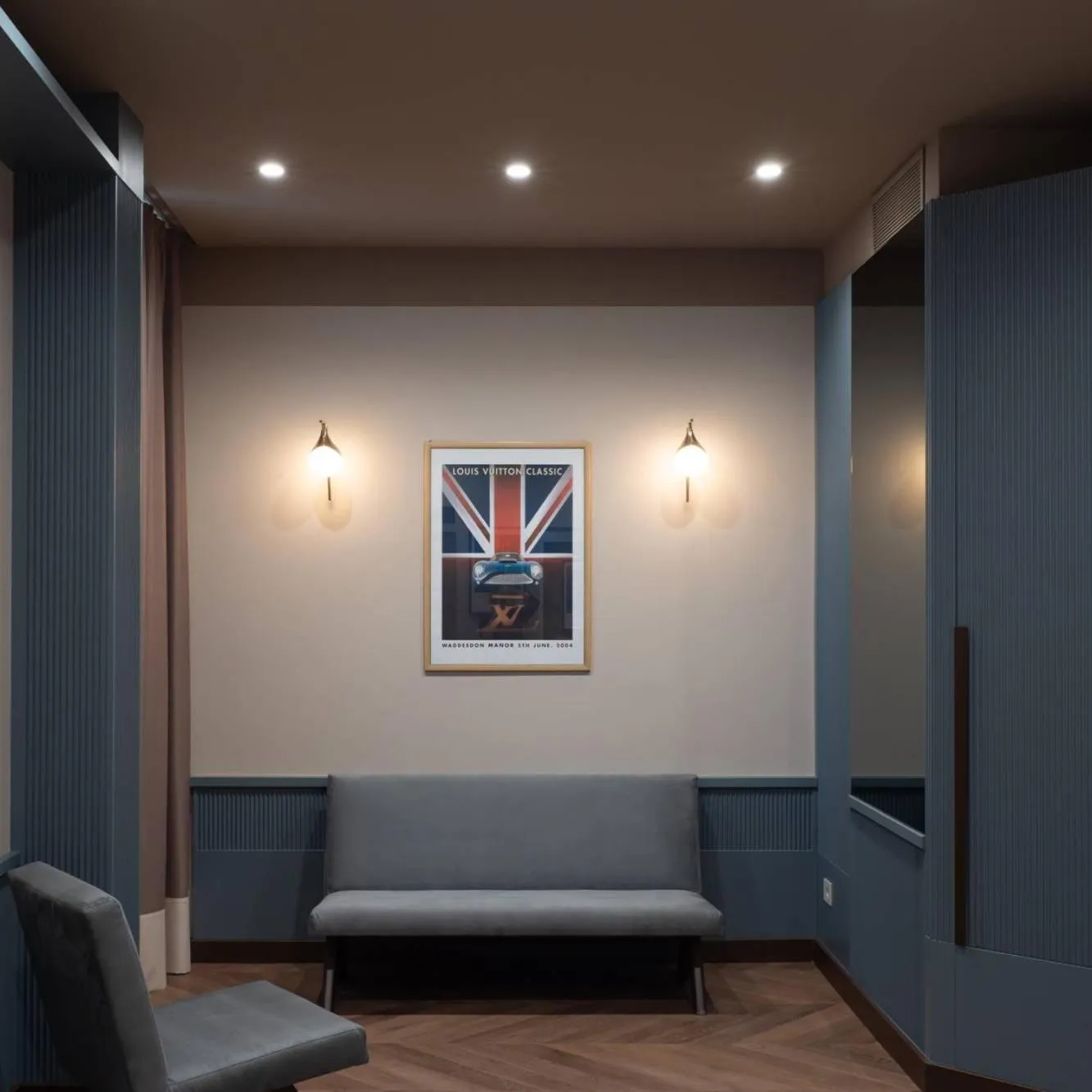 Living room in The Glam Boutique Hotel & Apt