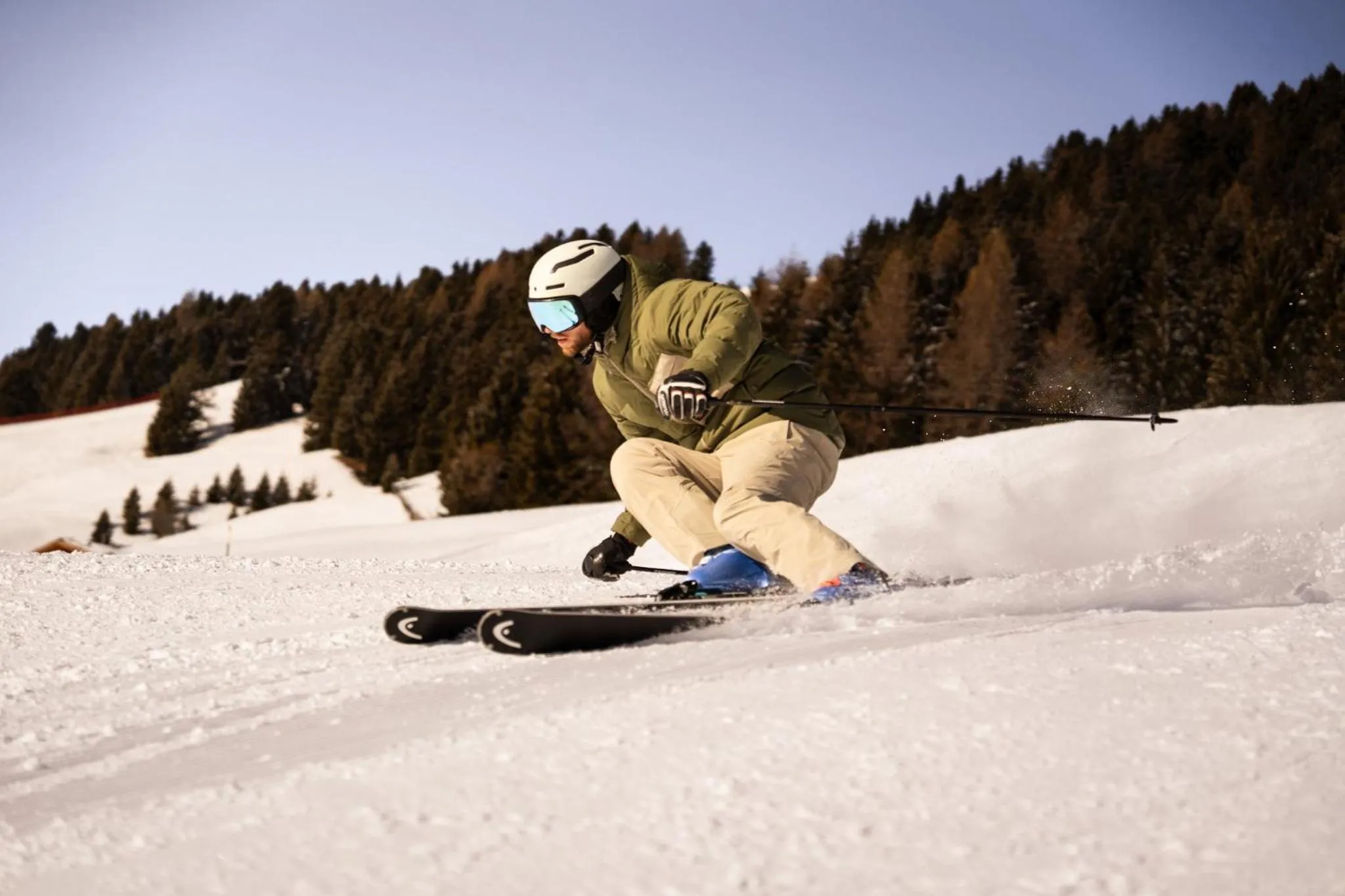 Skiing in COMO Alpina Dolomites