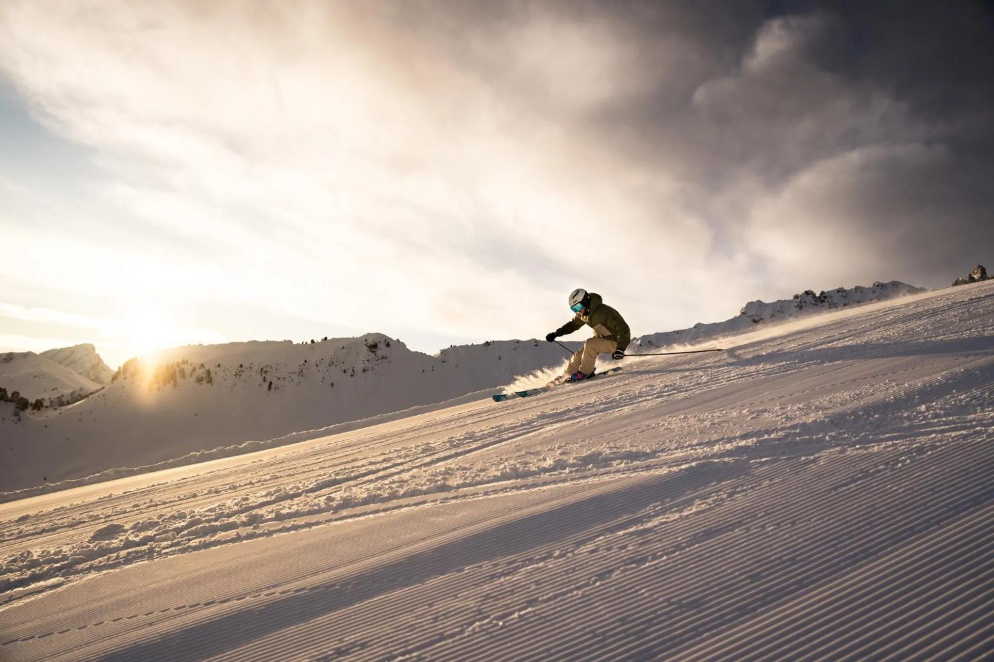 Skiing in COMO Alpina Dolomites