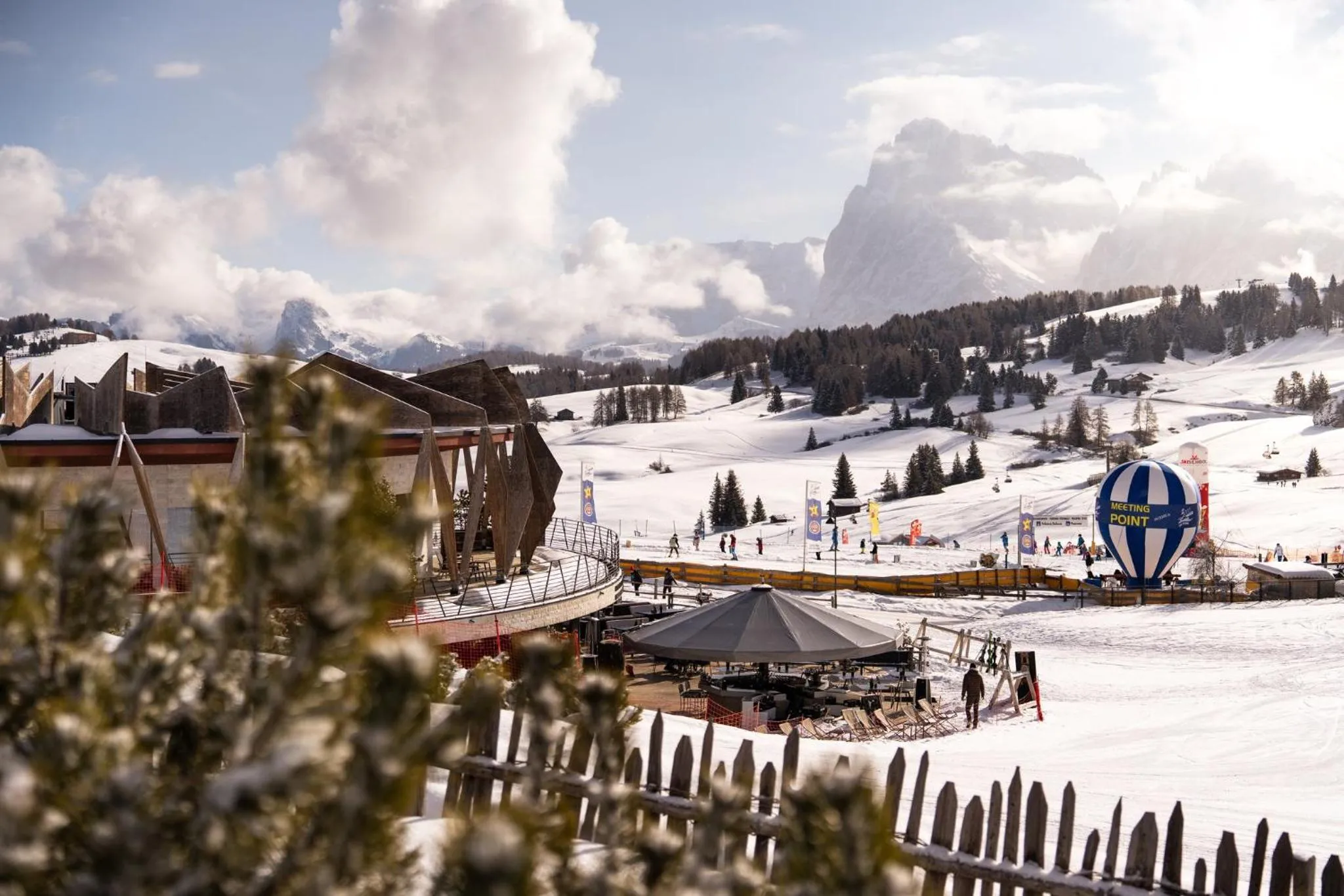 Property building in COMO Alpina Dolomites
