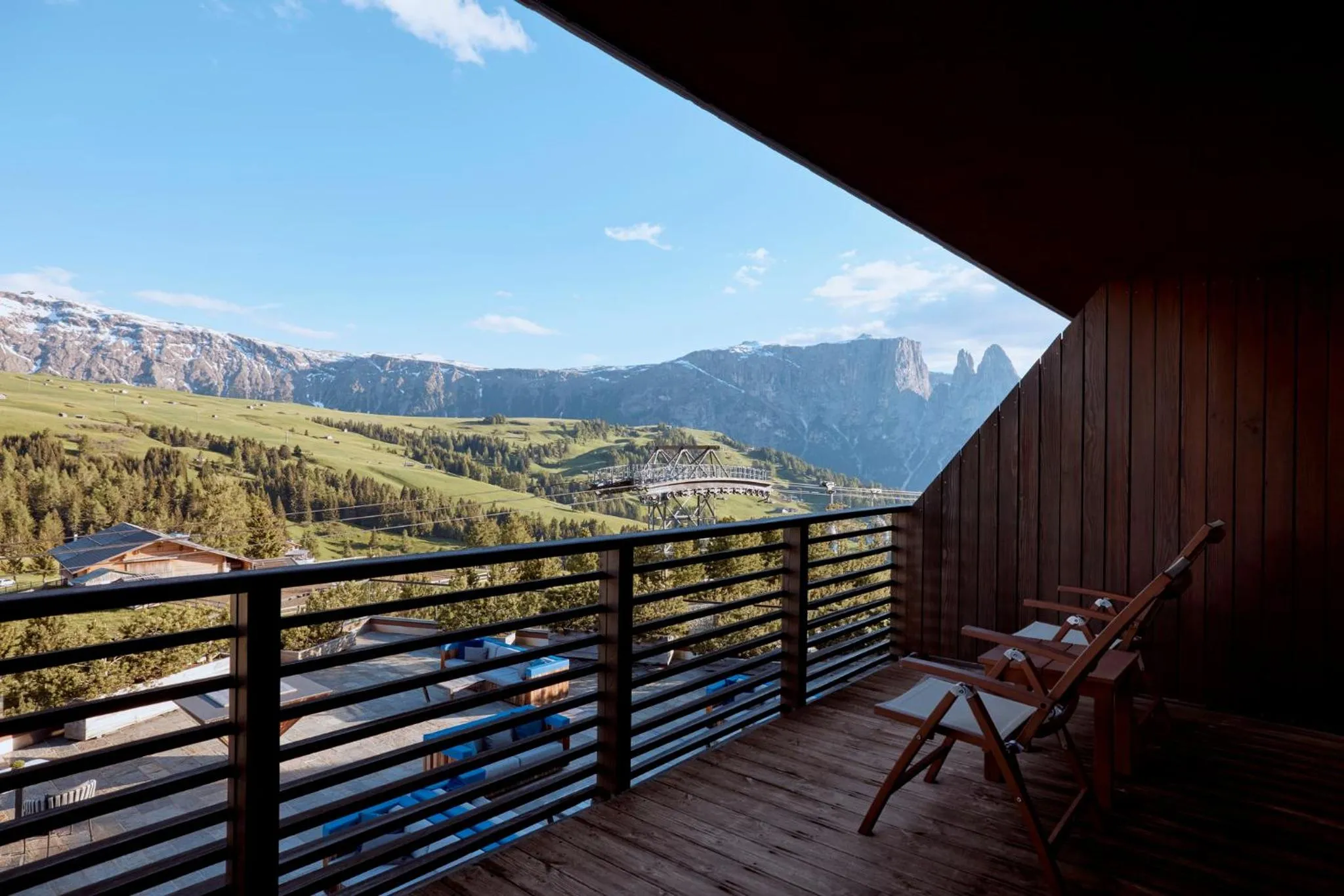 Balcony/Terrace in COMO Alpina Dolomites