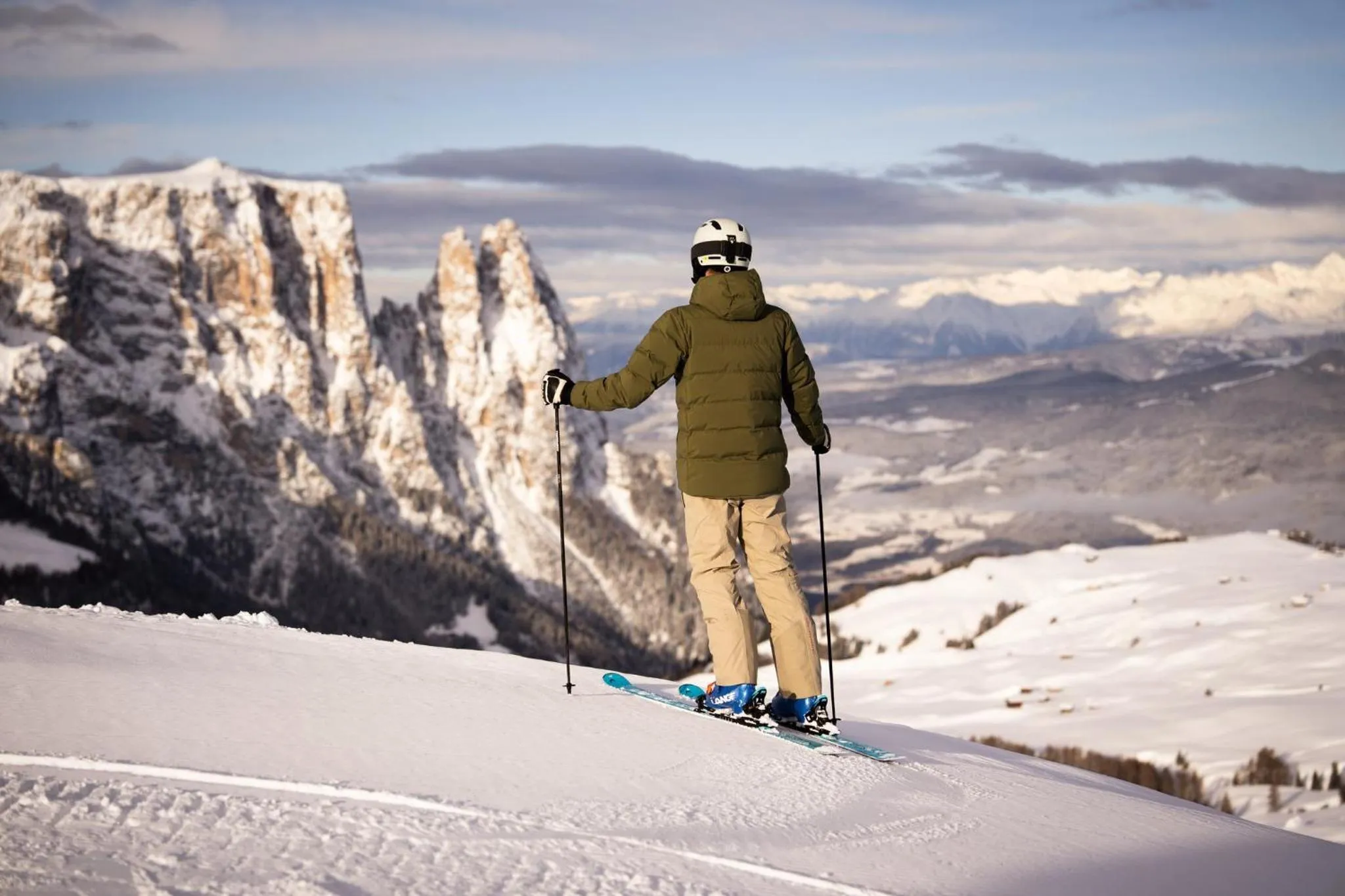 Skiing in COMO Alpina Dolomites