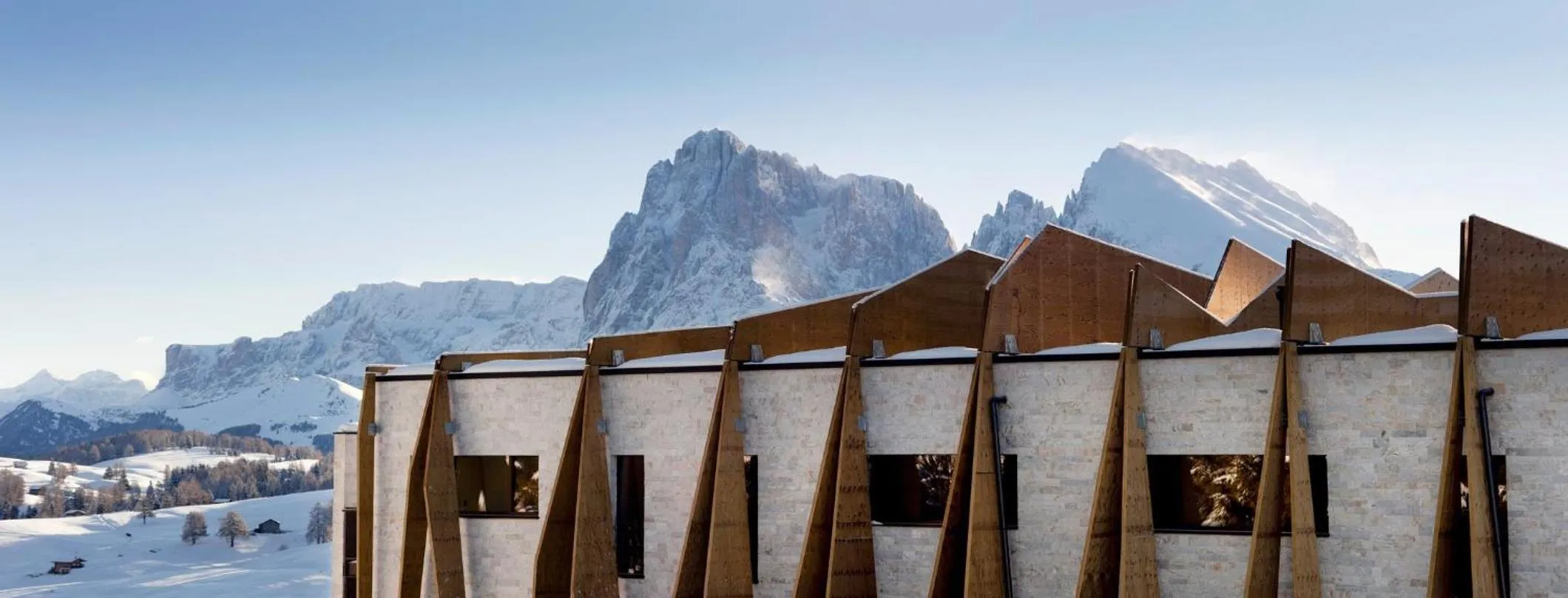 Property building in COMO Alpina Dolomites