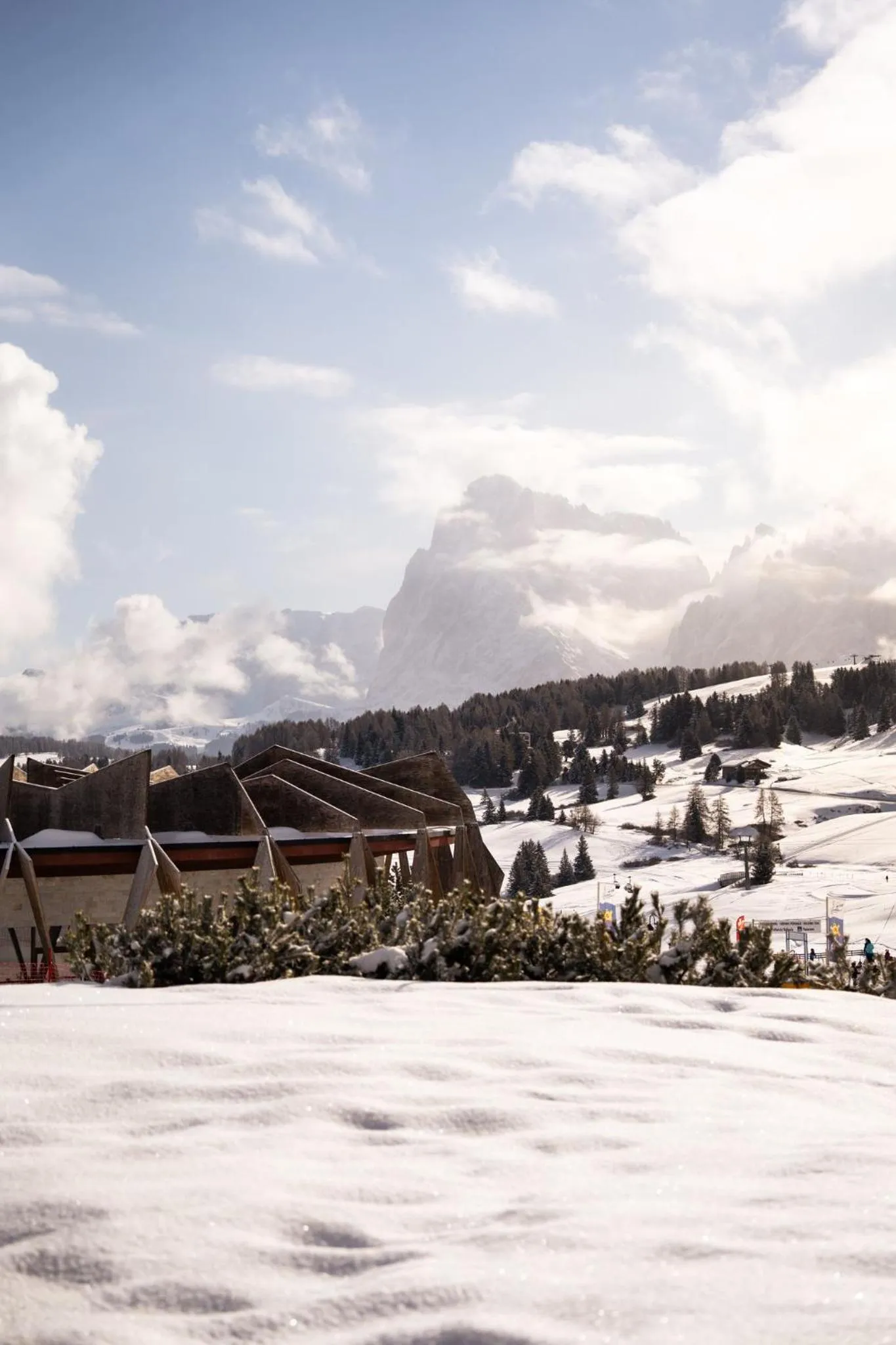 Property building in COMO Alpina Dolomites