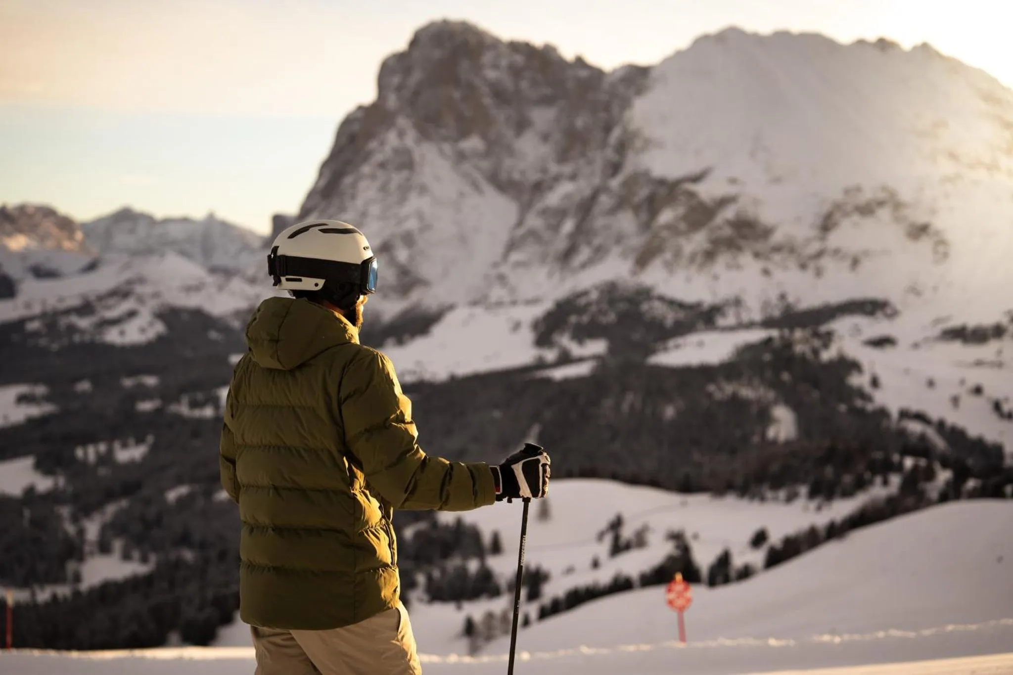 Skiing in COMO Alpina Dolomites