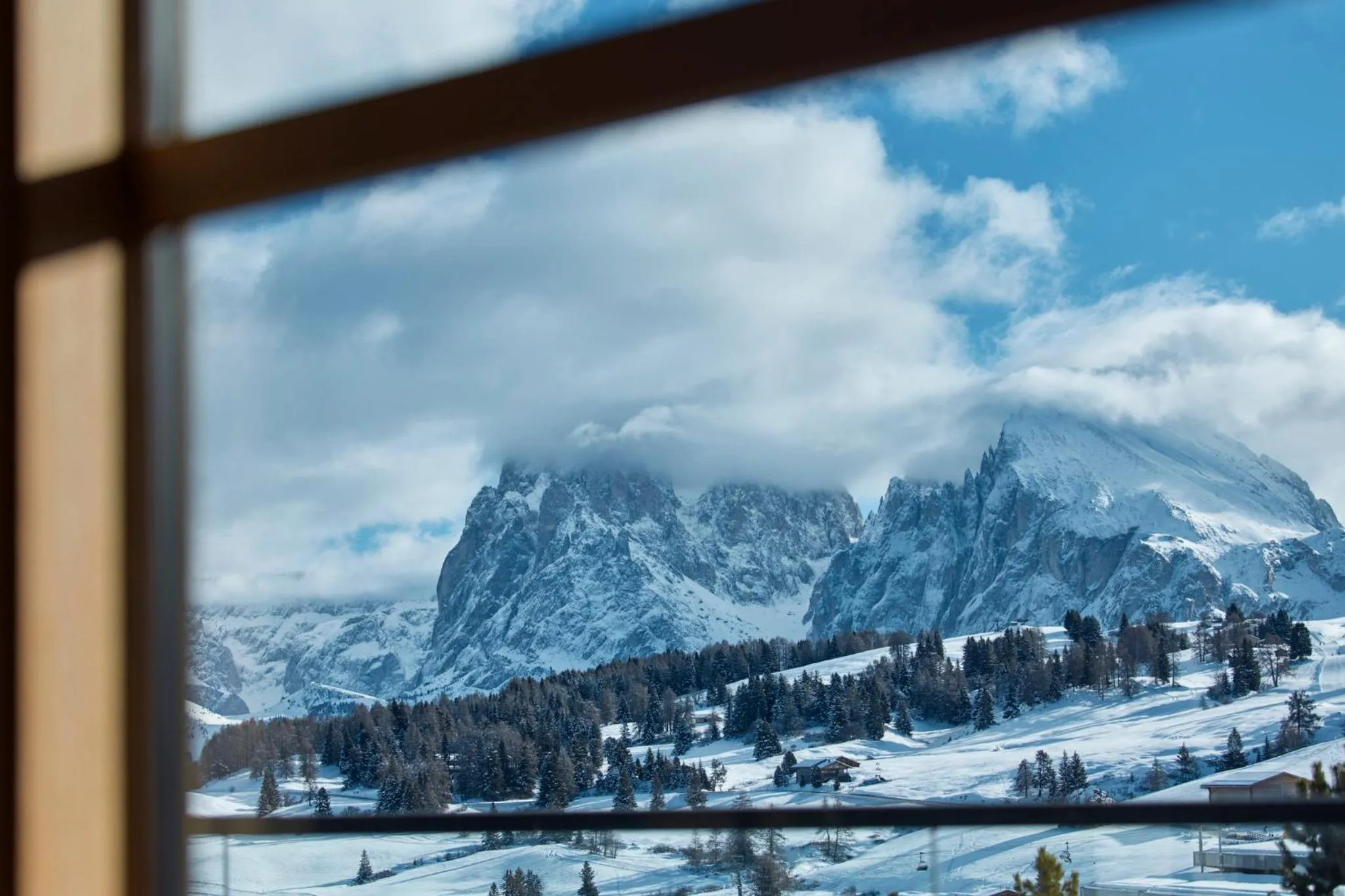 Property building in COMO Alpina Dolomites