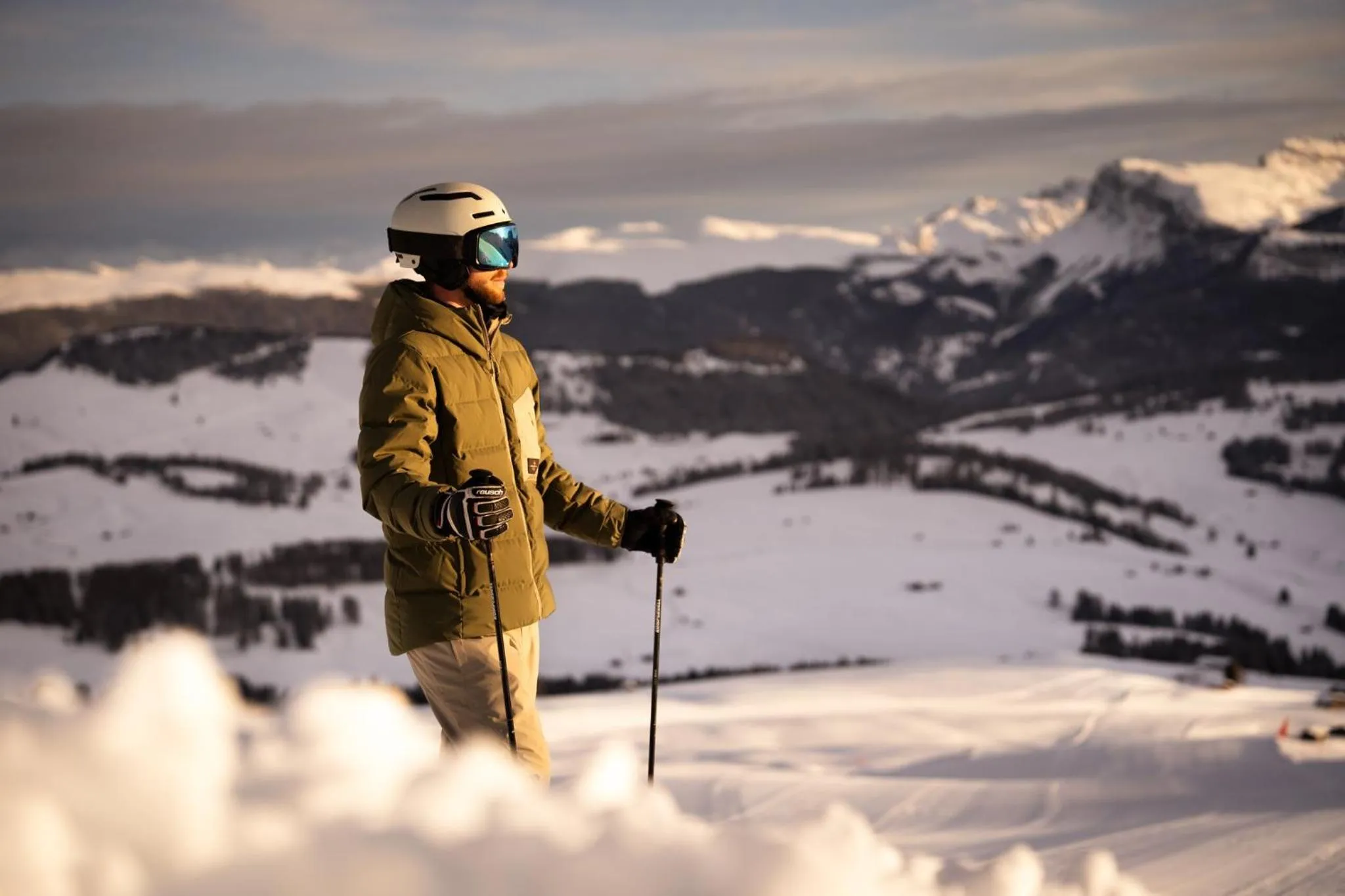 Skiing in COMO Alpina Dolomites
