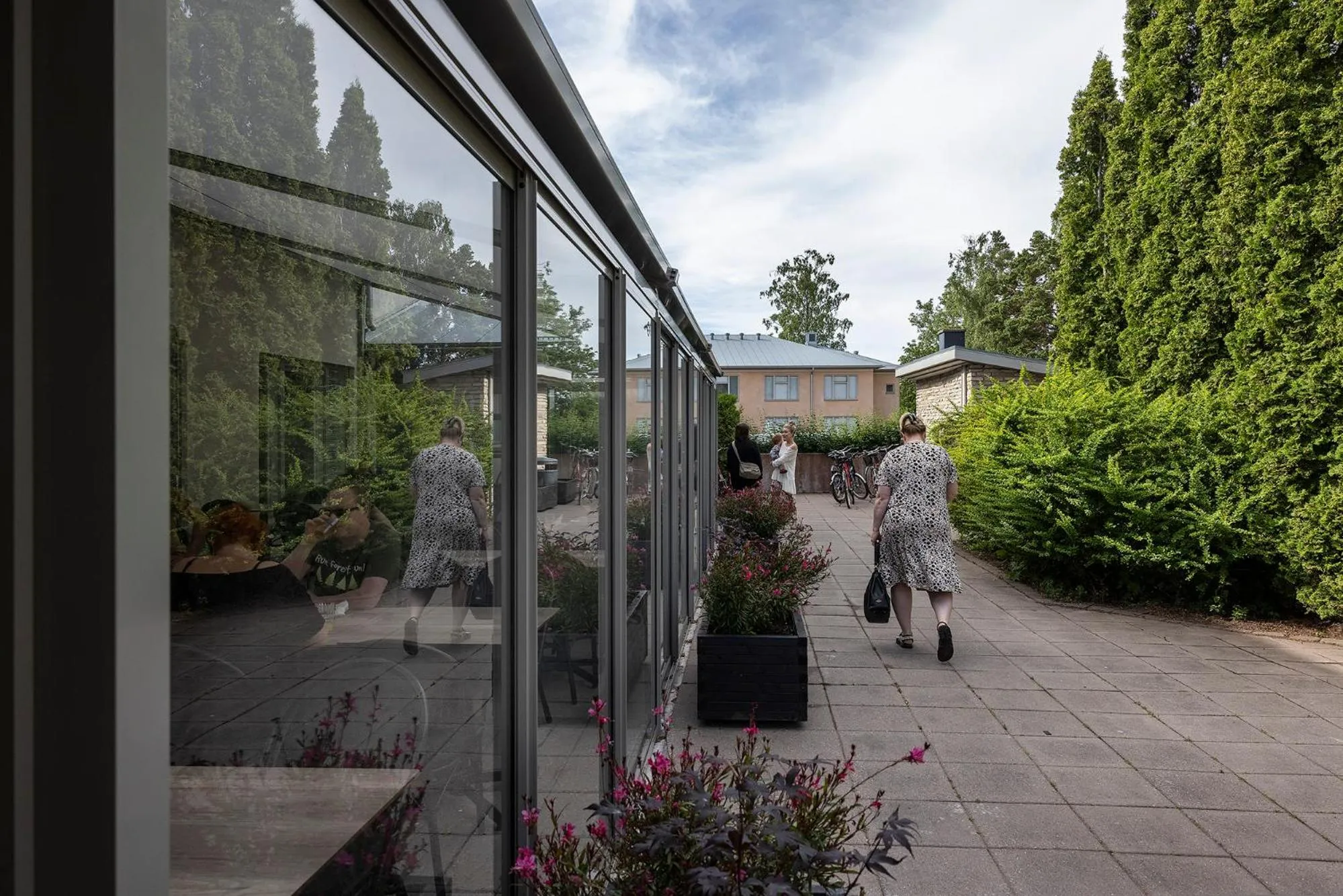 Patio in Strandnäs Hotell