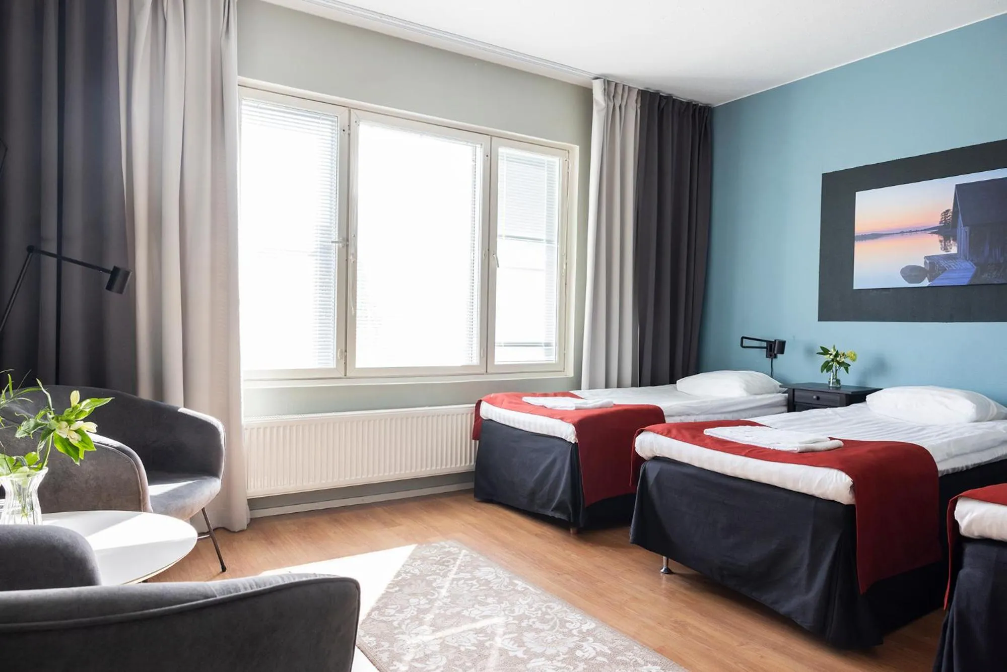 Photo of the whole room, Bed in Strandnäs Hotell