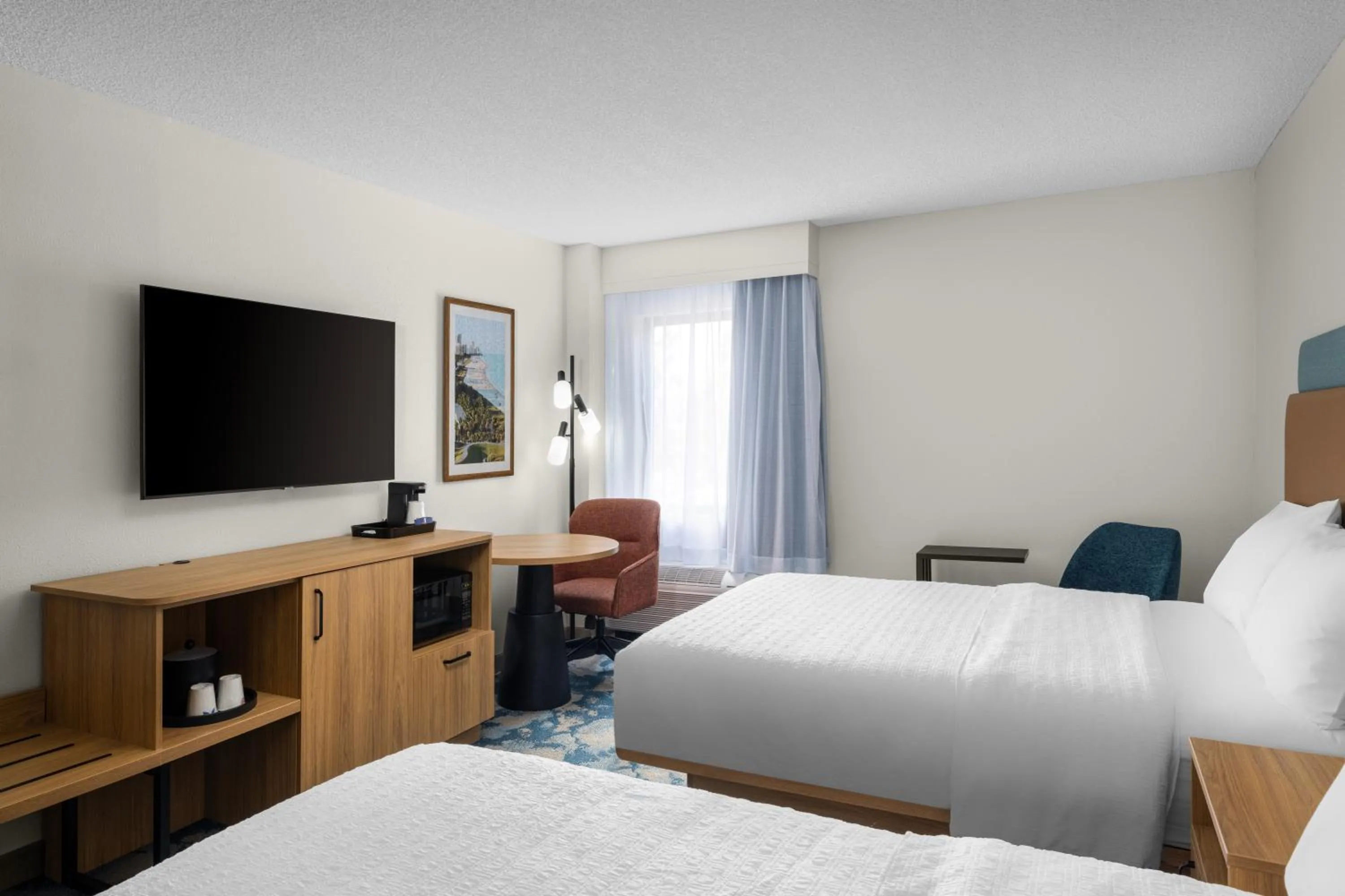 Bed in Hampton Inn Miami-Airport West