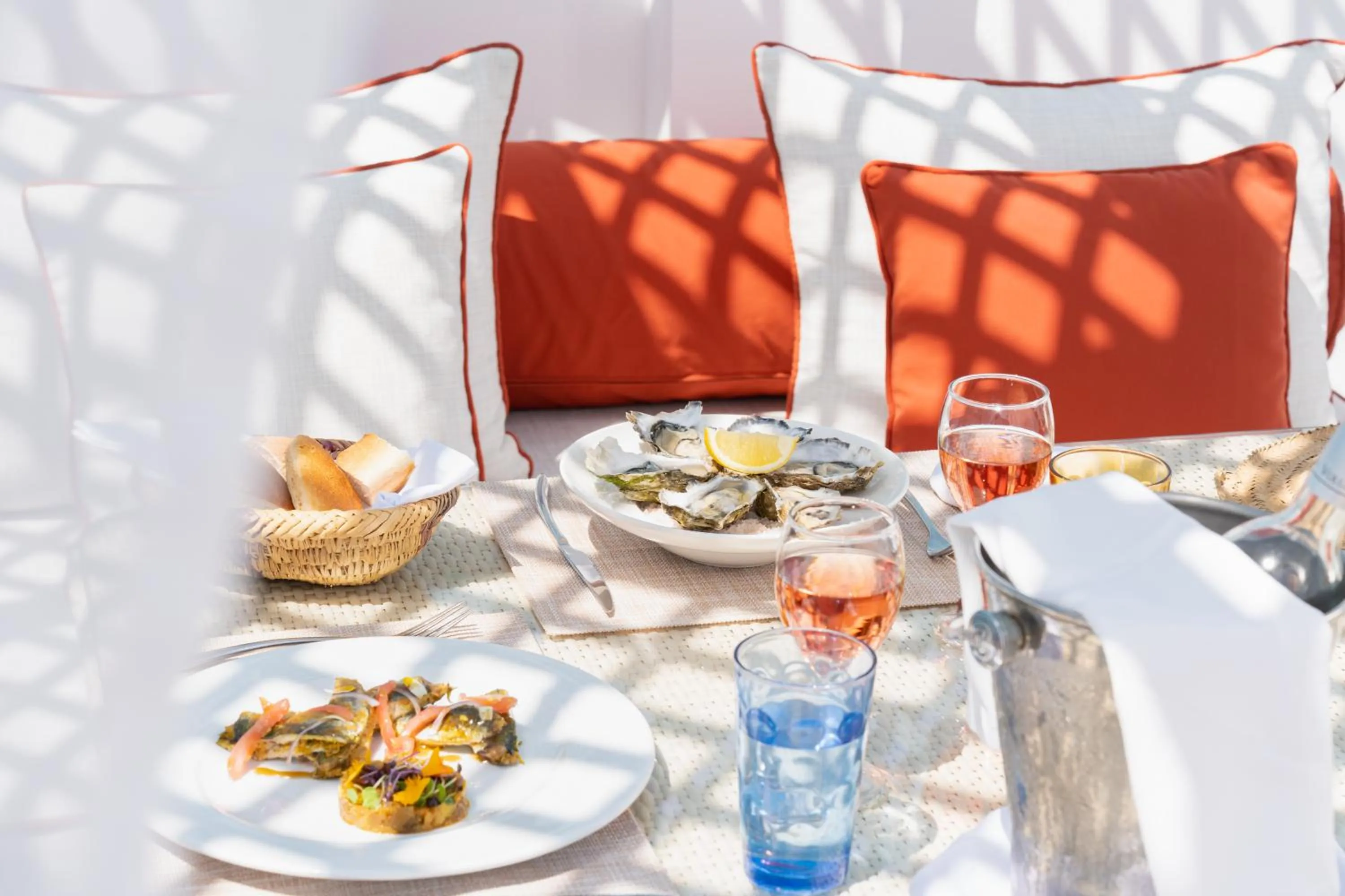 Patio in Heure Bleue Palais - Relais & Châteaux