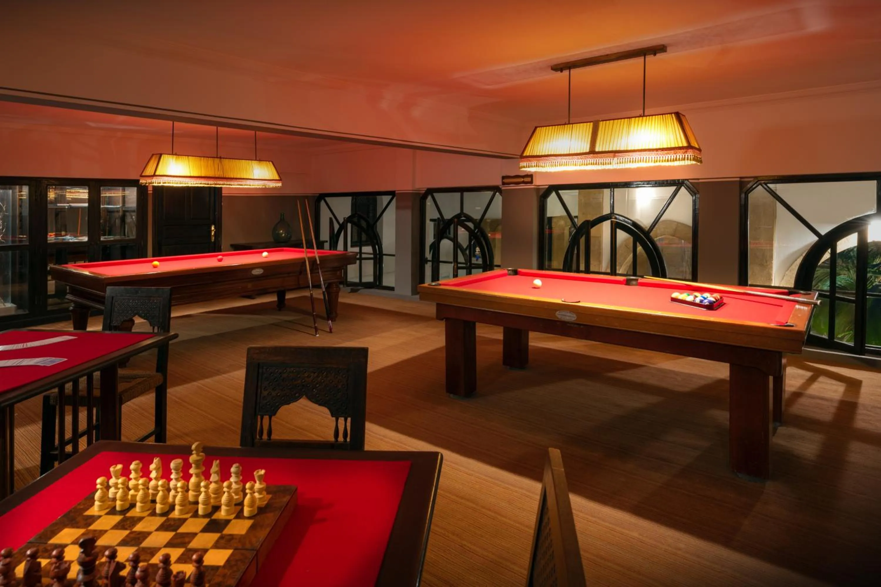 Billiard in Heure Bleue Palais - Relais & Châteaux