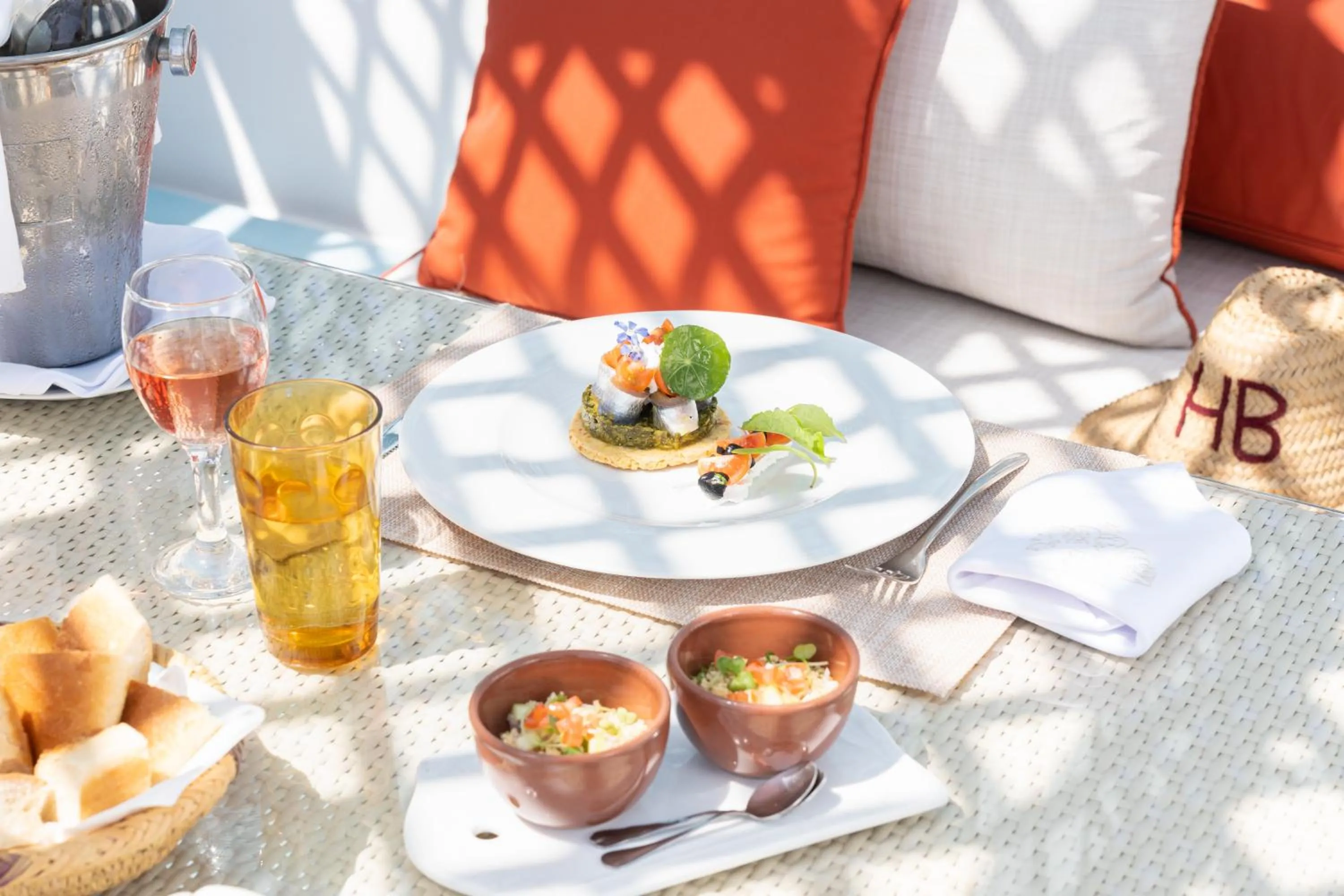 Balcony/Terrace in Heure Bleue Palais - Relais & Châteaux
