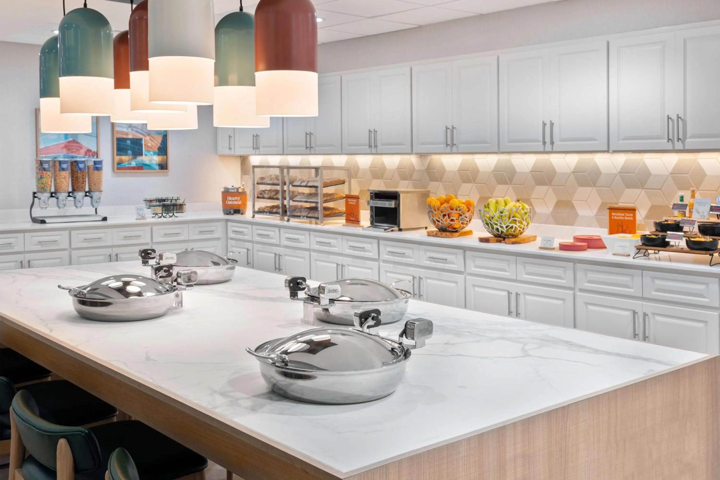 Breakfast in Homewood Suites by Hilton Orlando-Nearest to Universal Studios