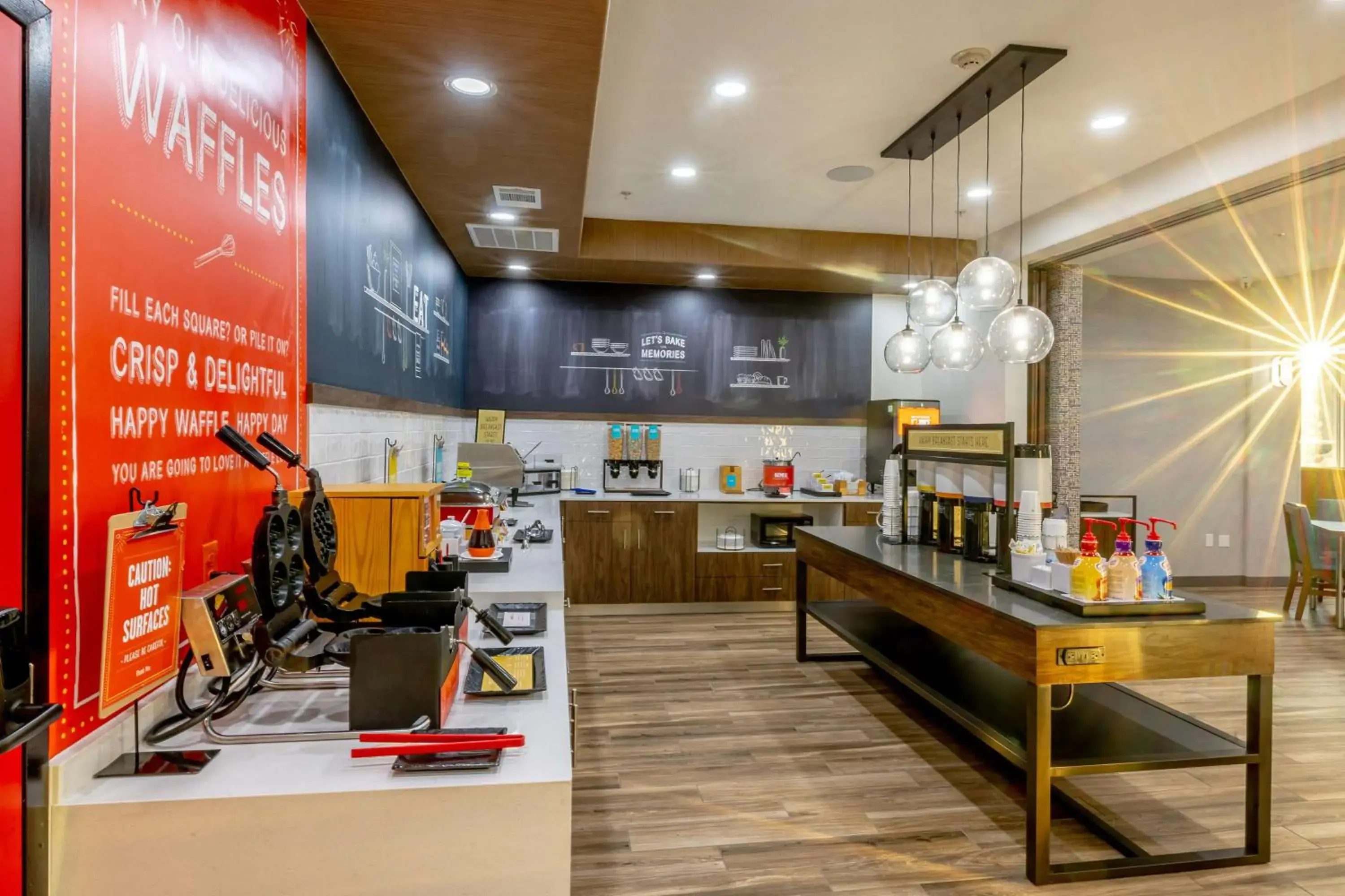 Breakfast in Hampton Inn & Suites Cleburne Breakfast in Hampton Inn & Suites Cleburne