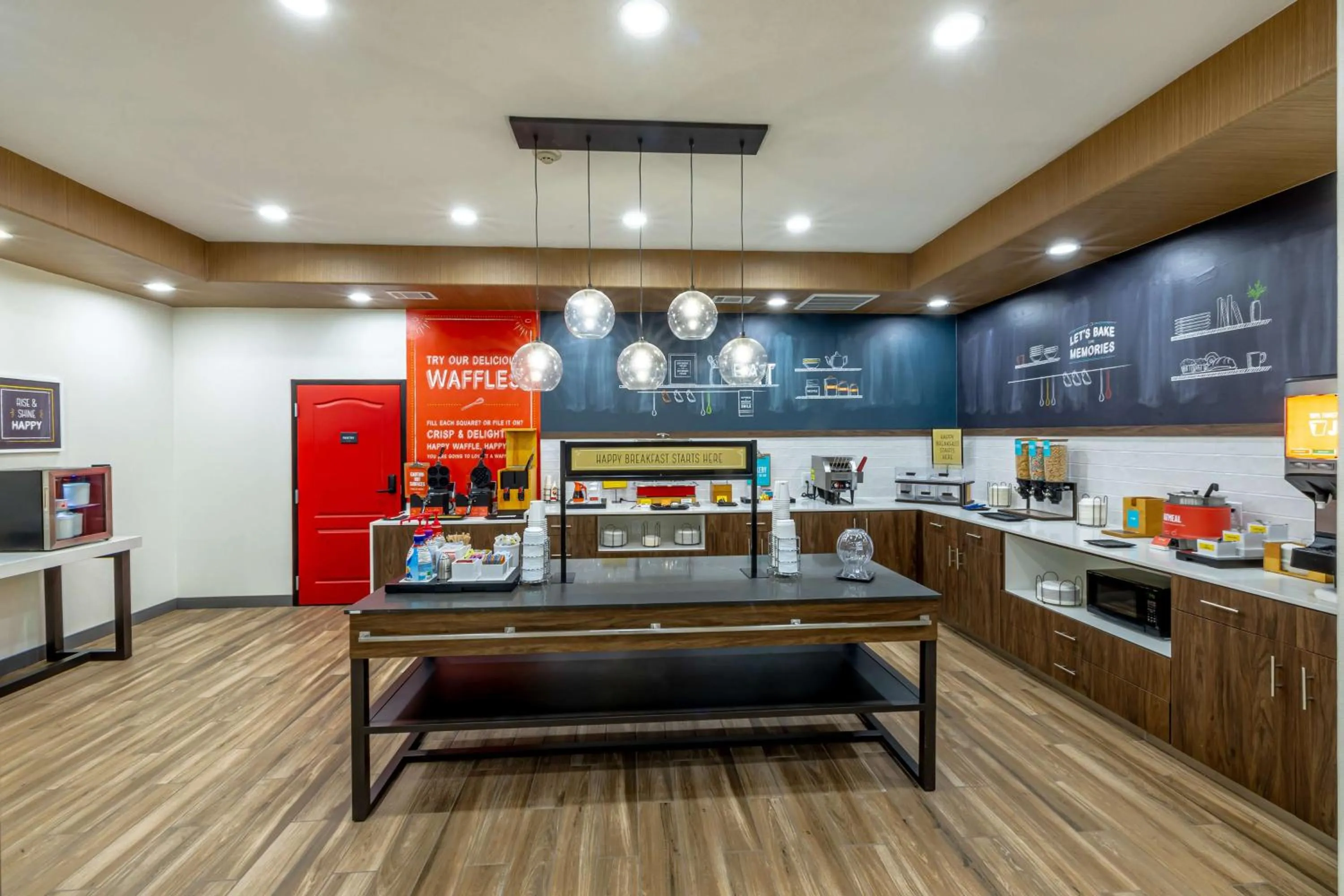 Breakfast in Hampton Inn & Suites Cleburne